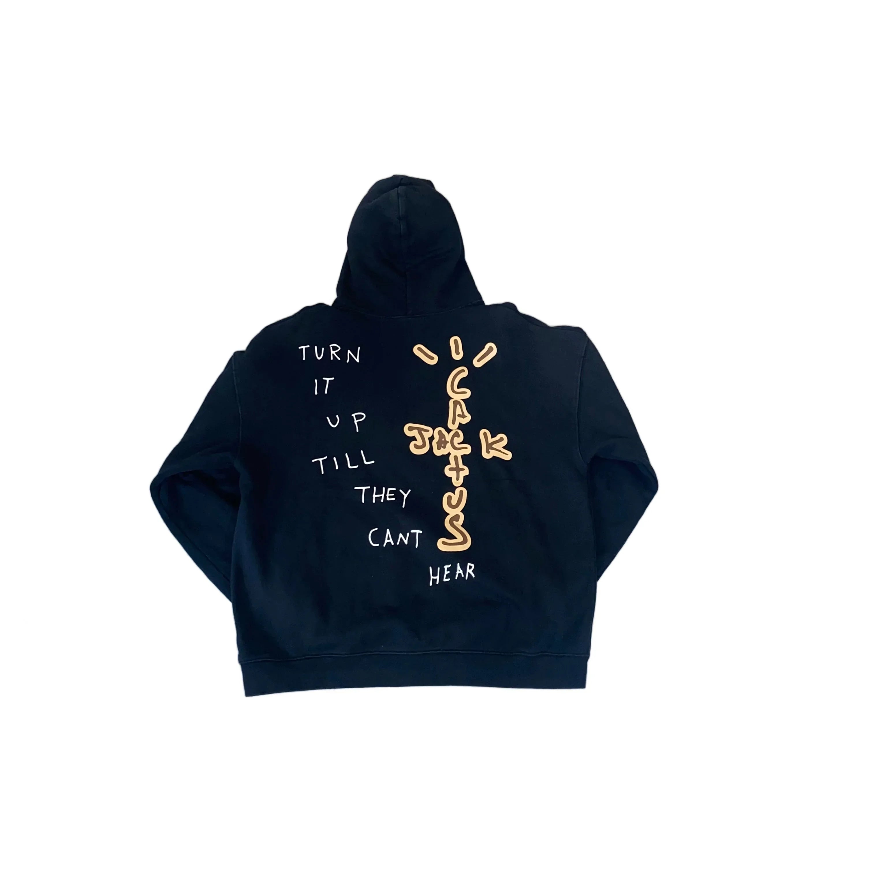 Black Travis Scott Hoodie - L