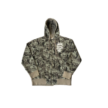 Stussy Zip Up Hoodie - L