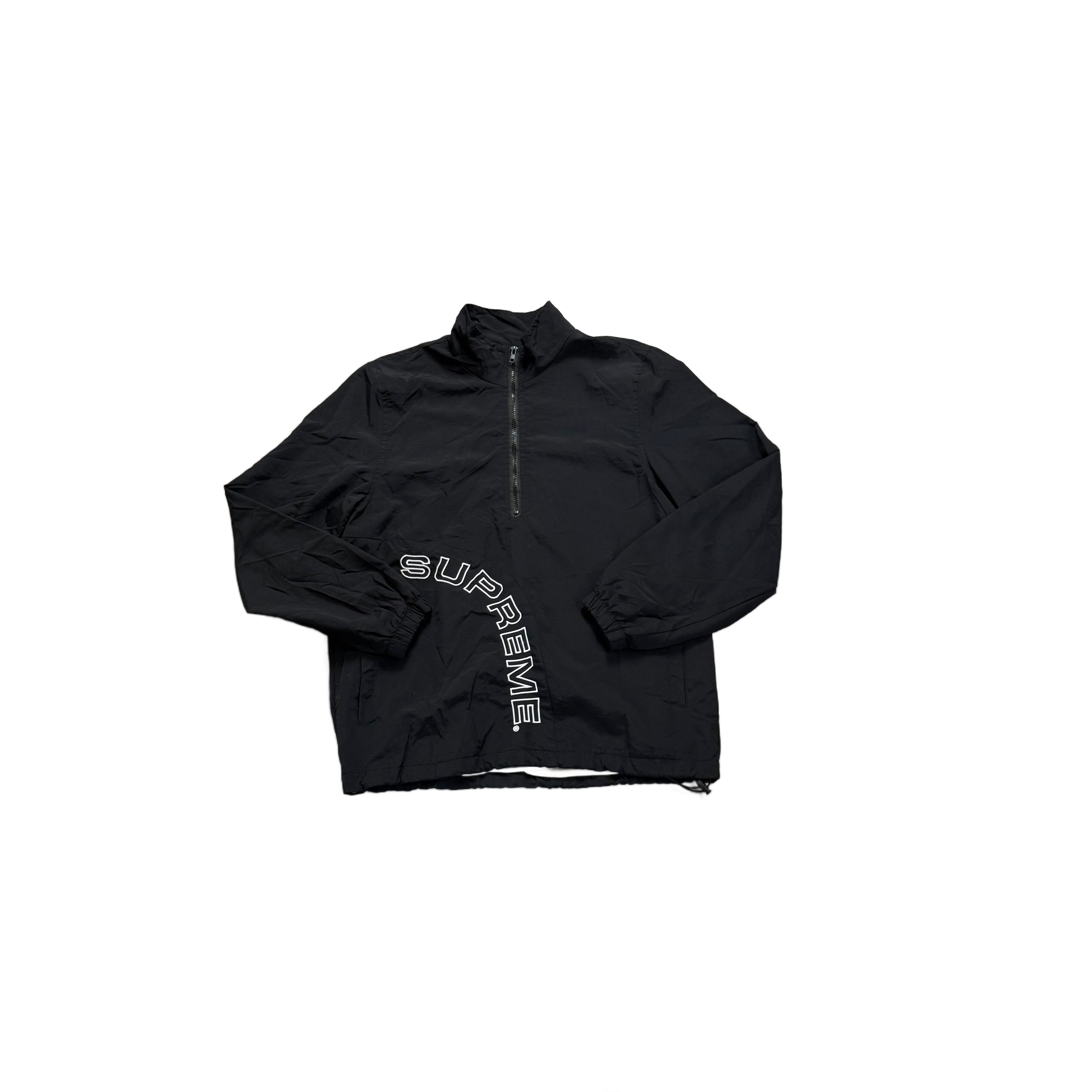 Black Supreme 1/4 Zip Jacket - L