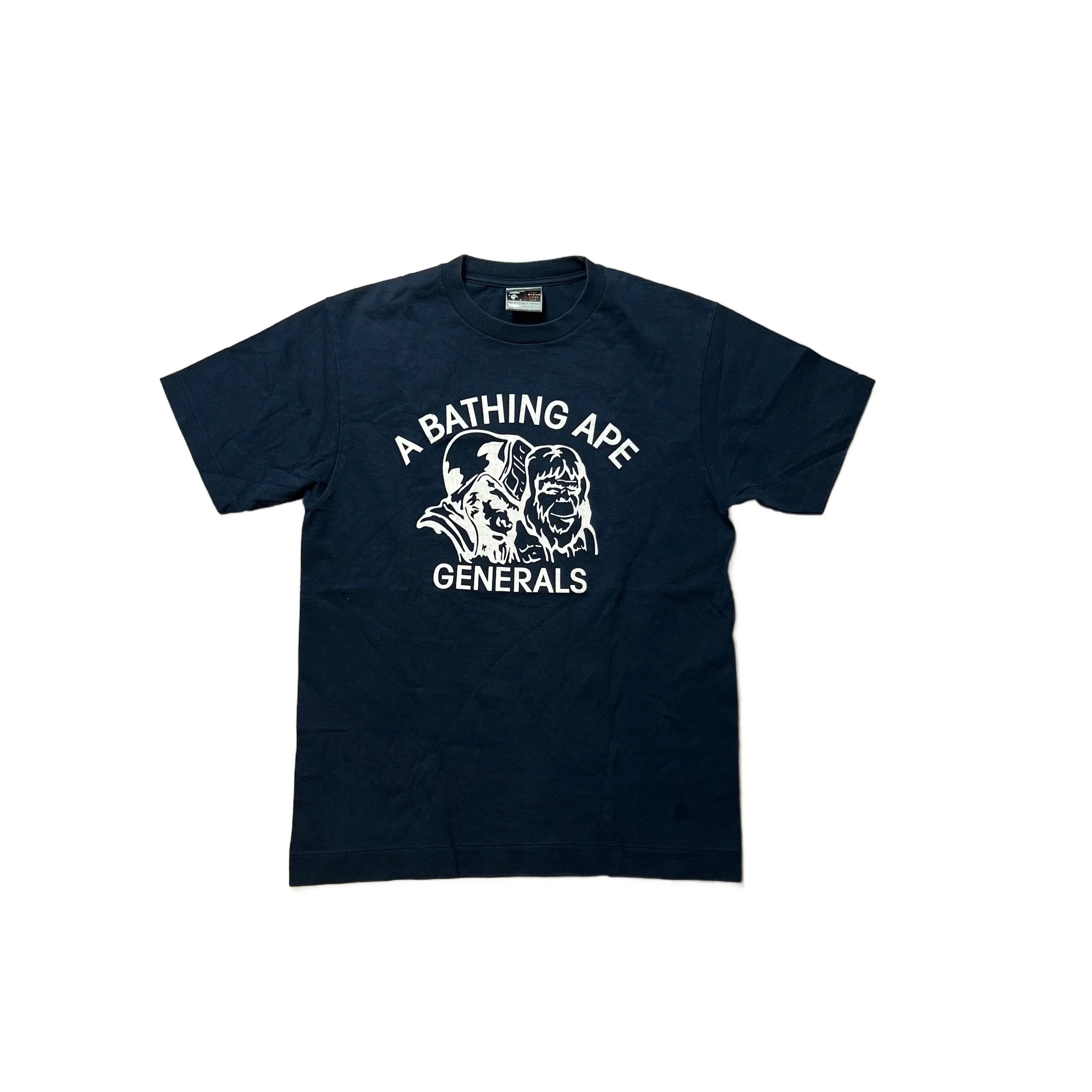 Navy Blue A Bathing Ape (BAPE) Tee - M