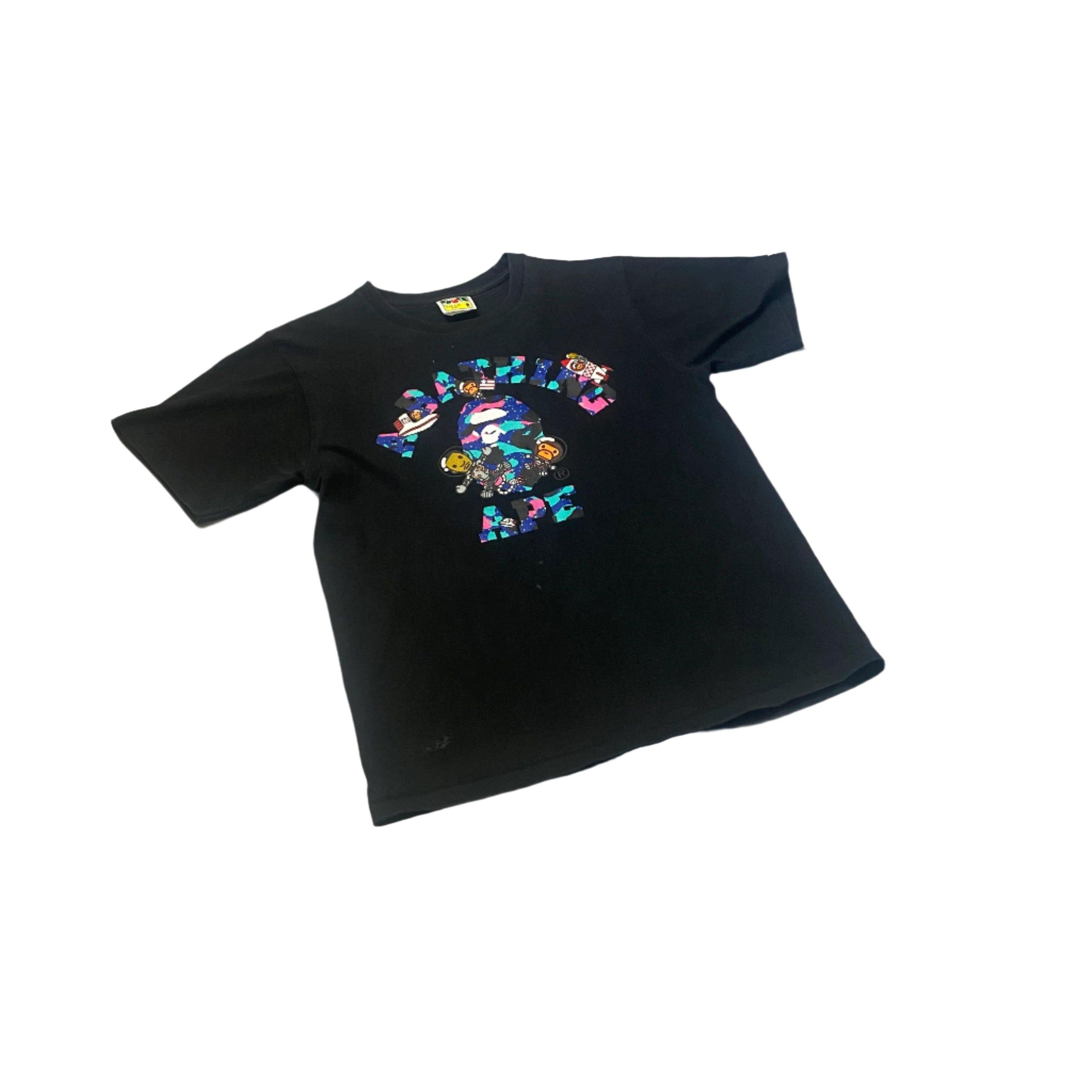 Black A Bathing Ape (BAPE) x Kid Cudi Tee - M