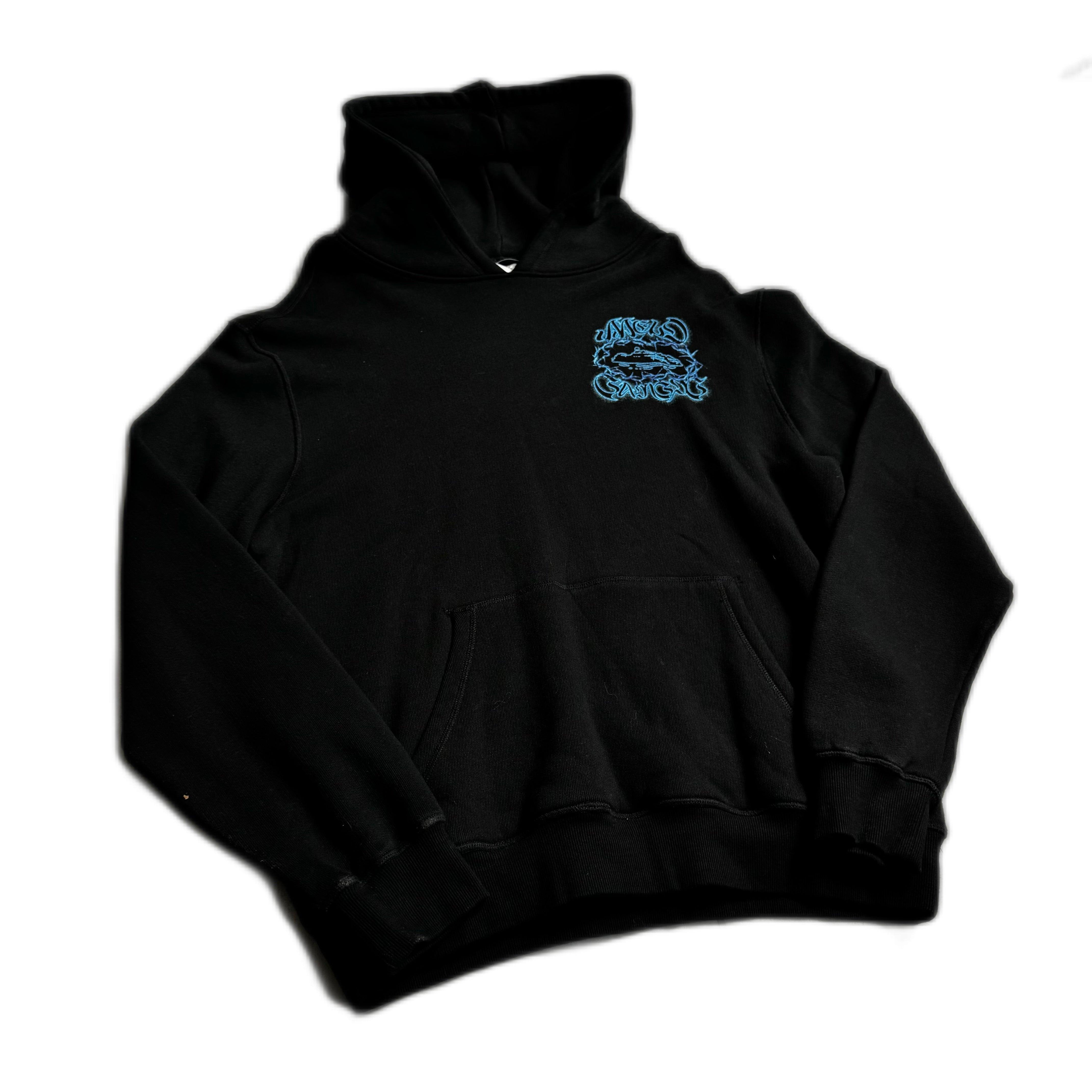 Black Corteiz Hoodie - L