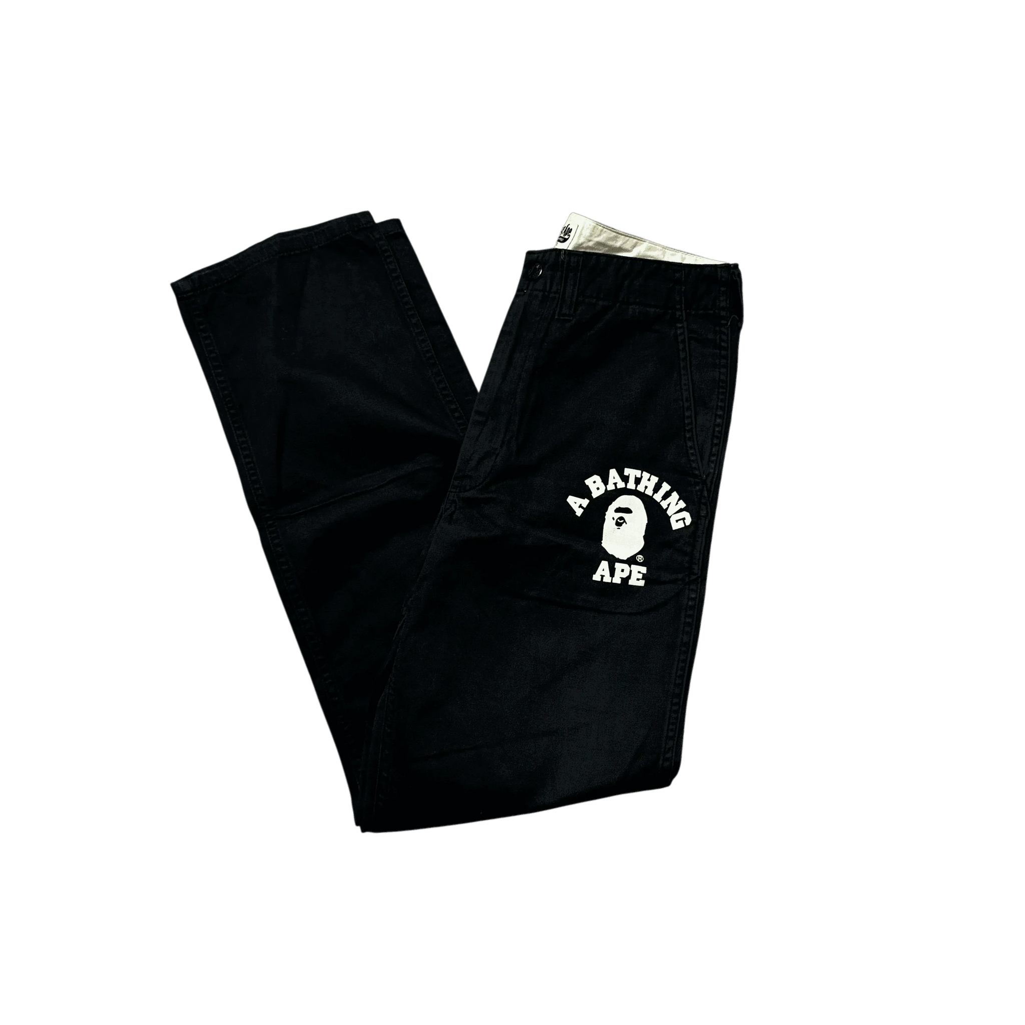 Black A Bathing Ape (BAPE) Bottoms - S
