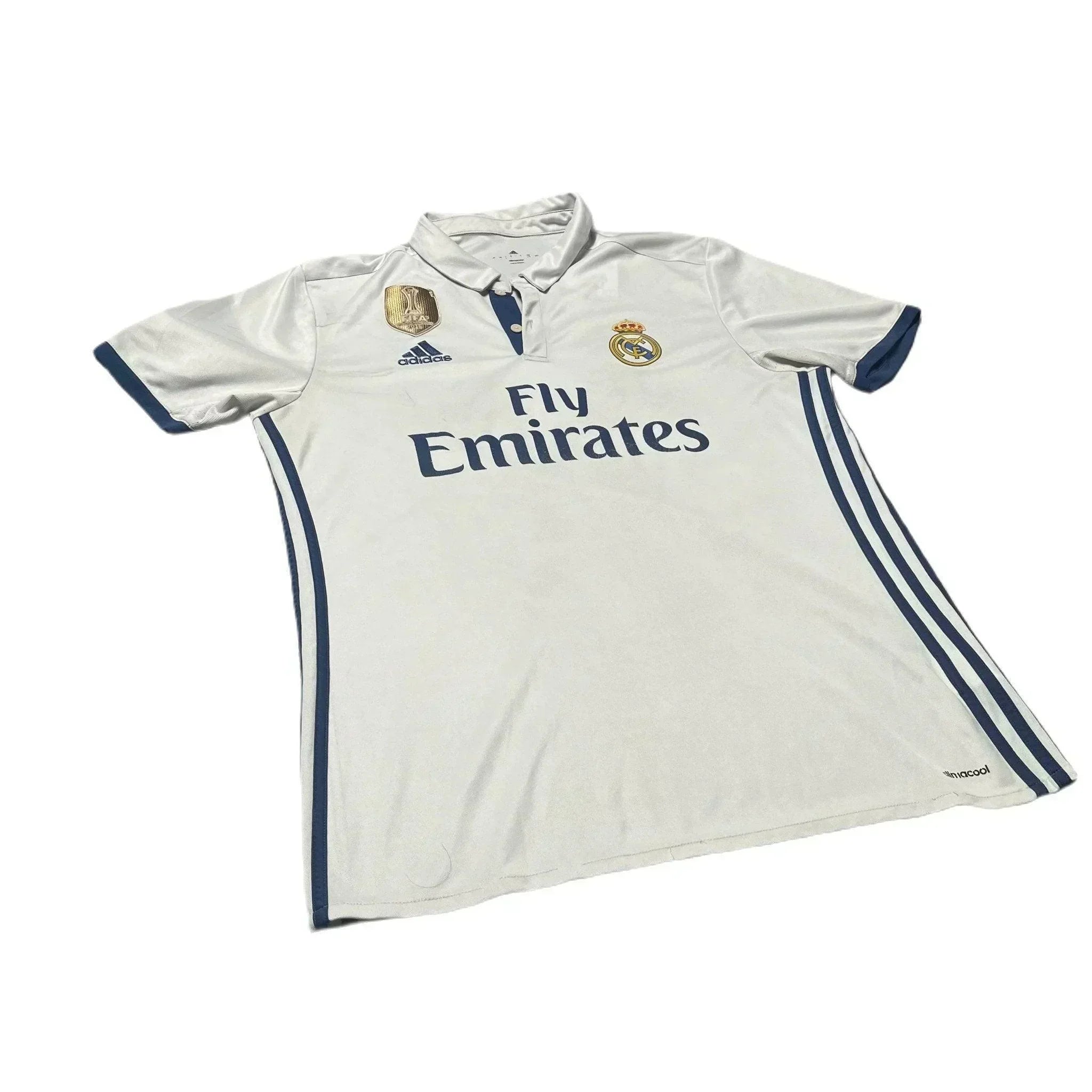 2015 - 16 Real Madrid Home 'De Stefano' Shirt - L