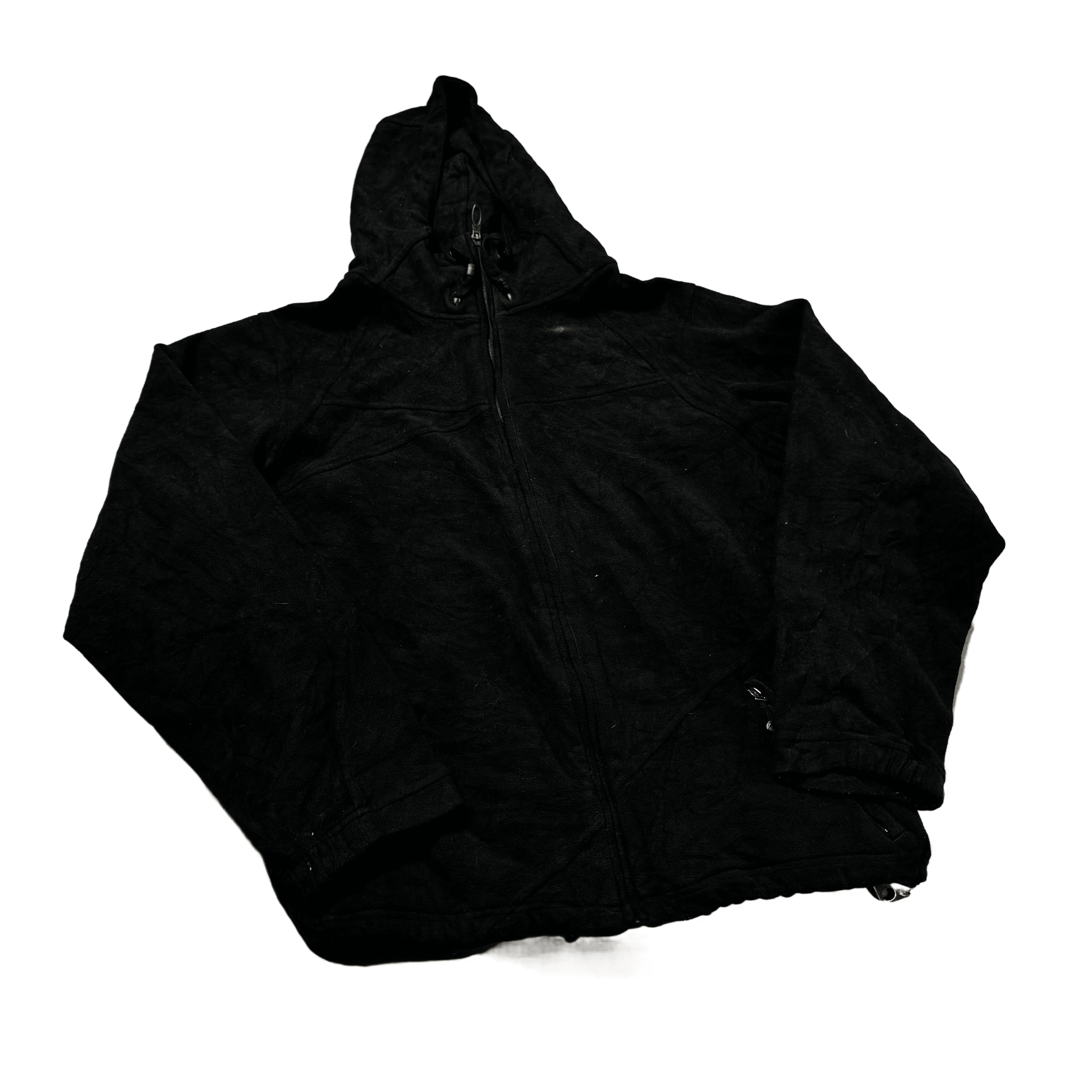 Black Oakley Full Zip Fleece Hoodie - L