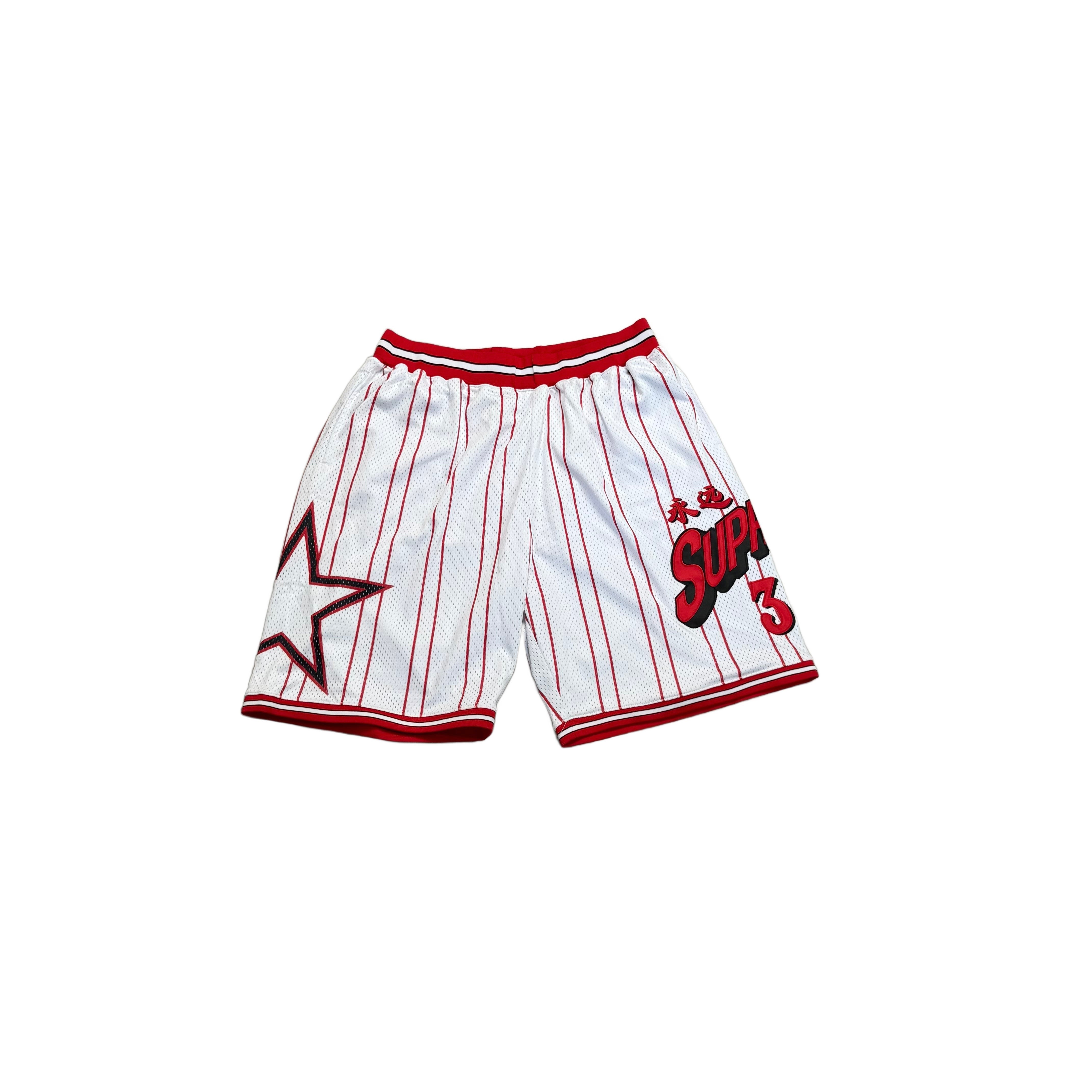 White Supreme Shorts - XL