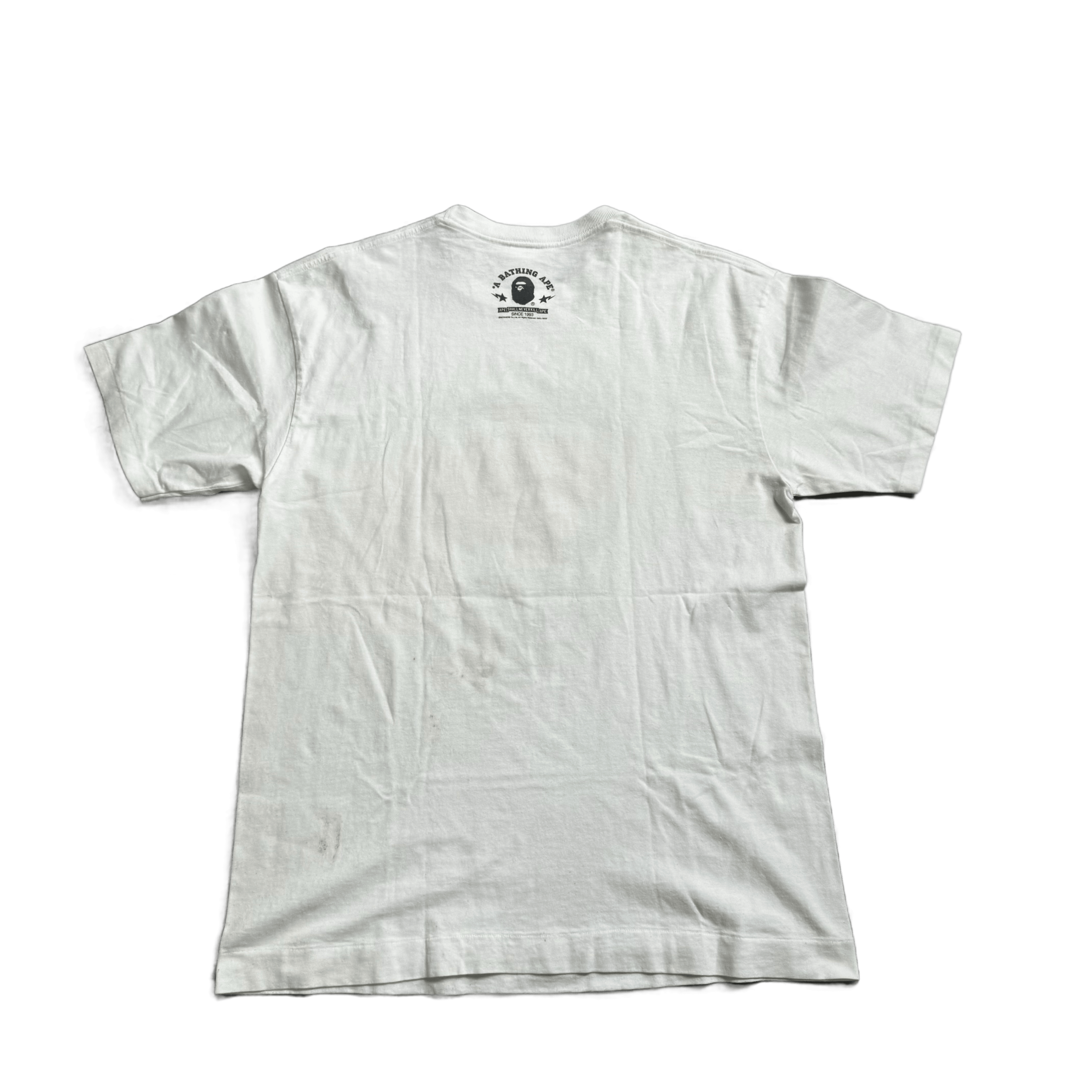 White A Bathing Ape (BAPE) Tee - L