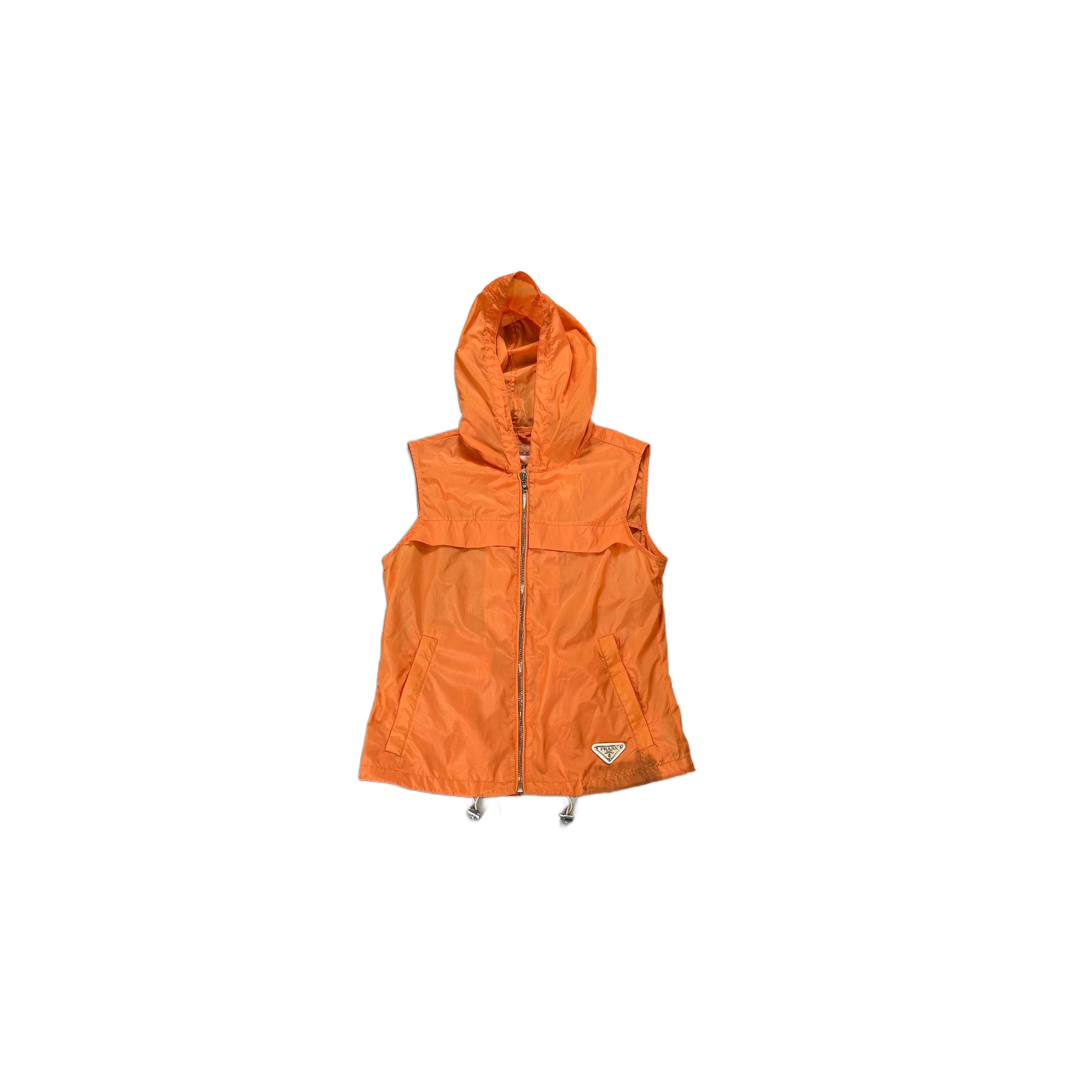 Orange Prada Gilet - S