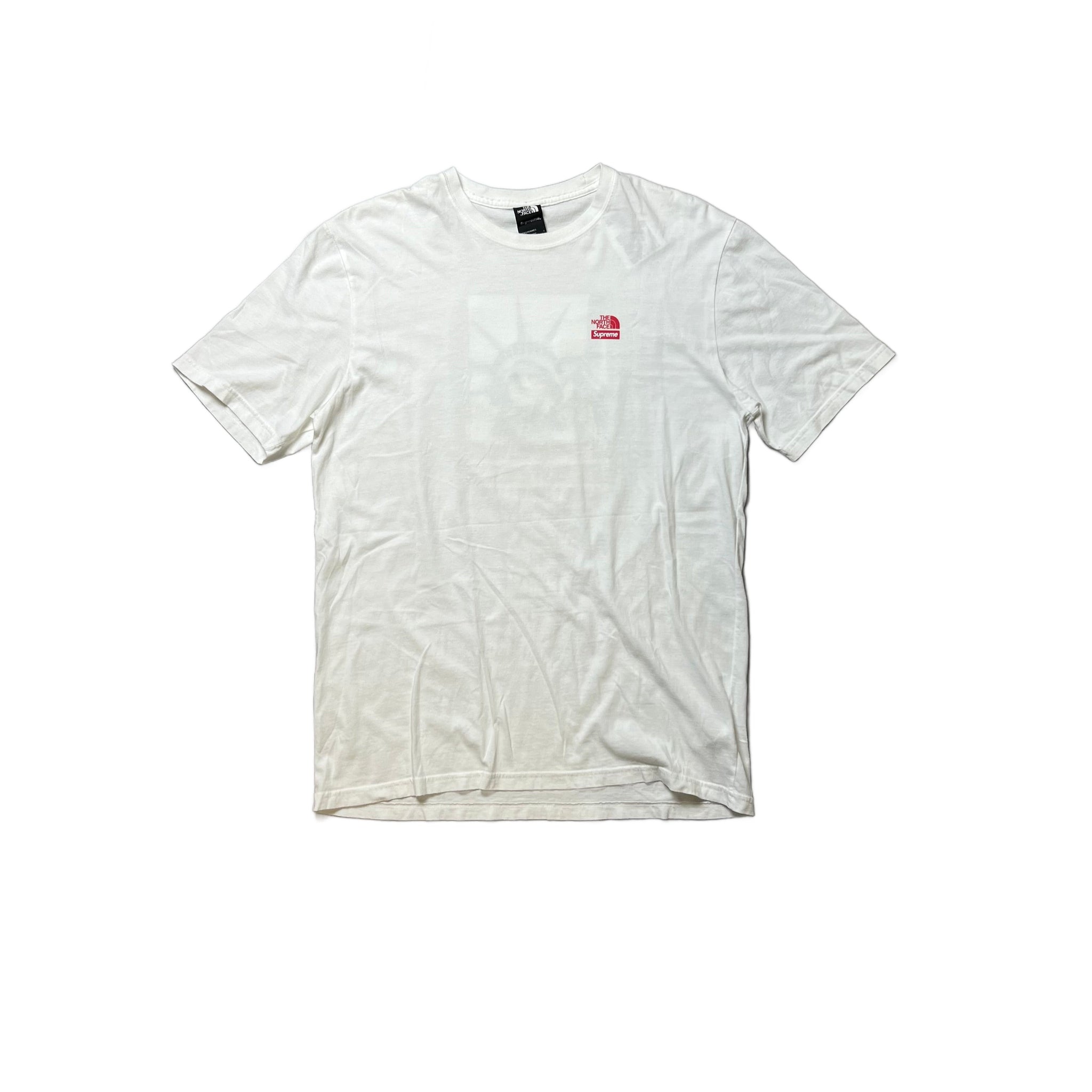 White Supreme x The North Face Tee - L