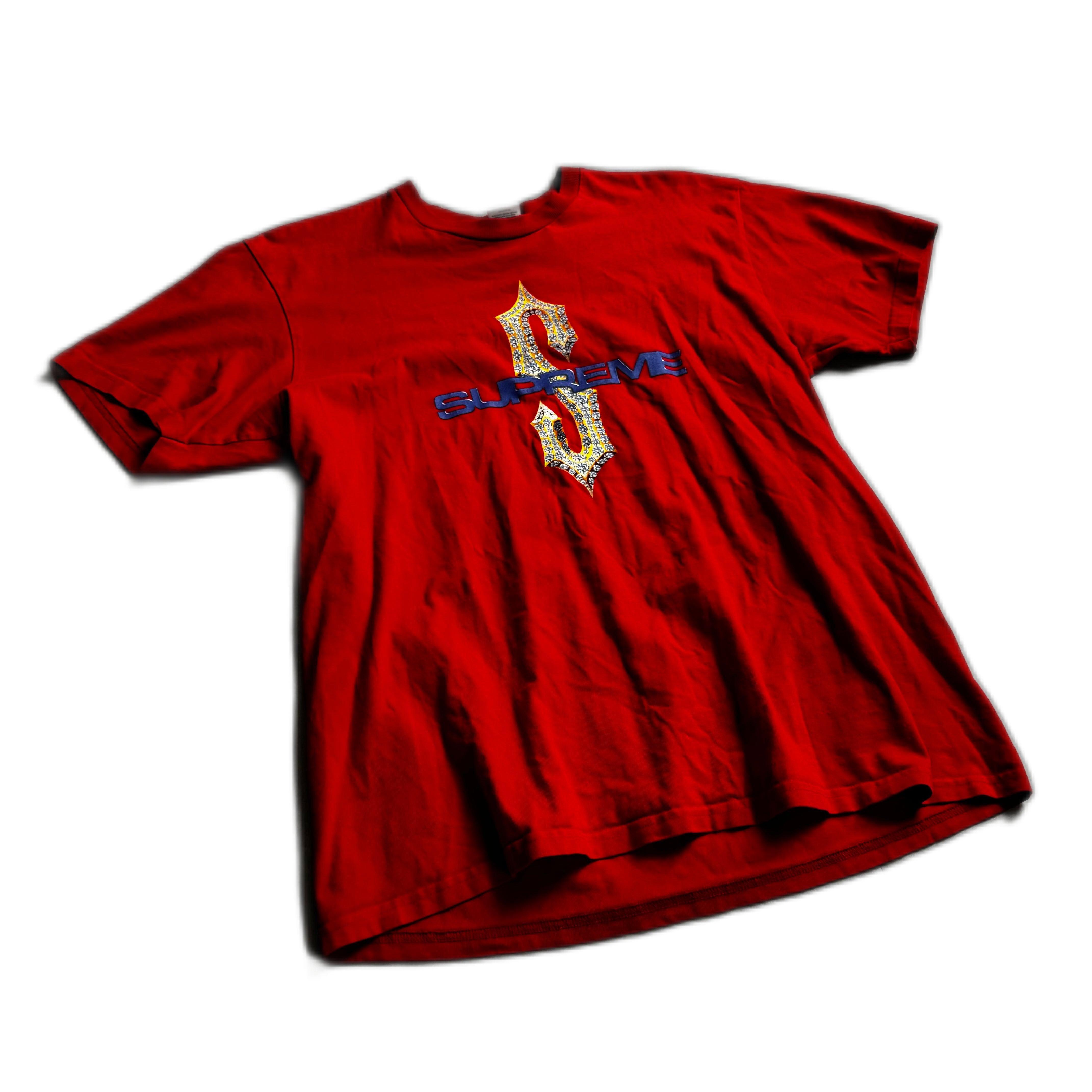Red Supreme Tee - L