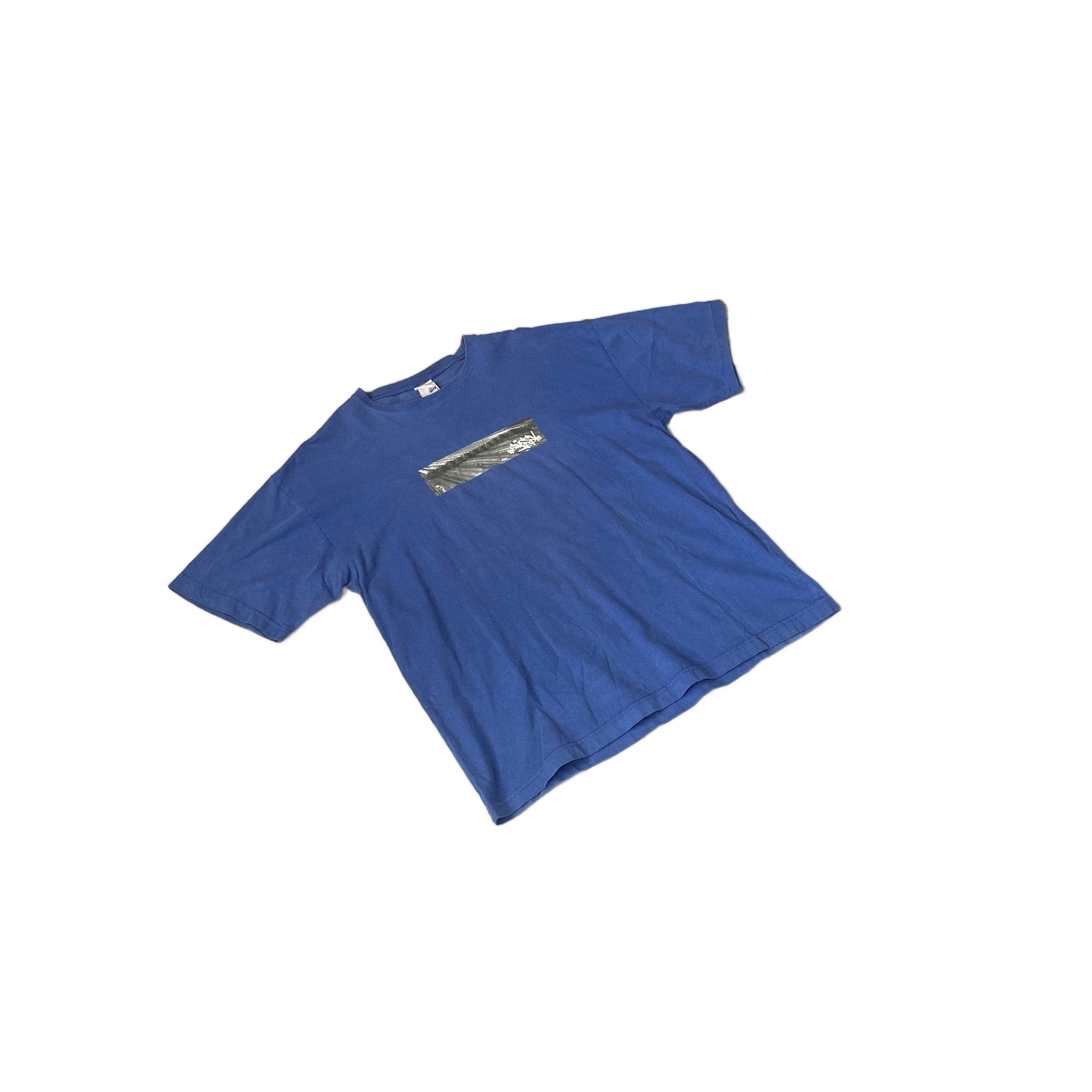 Blue Stussy Tee - L