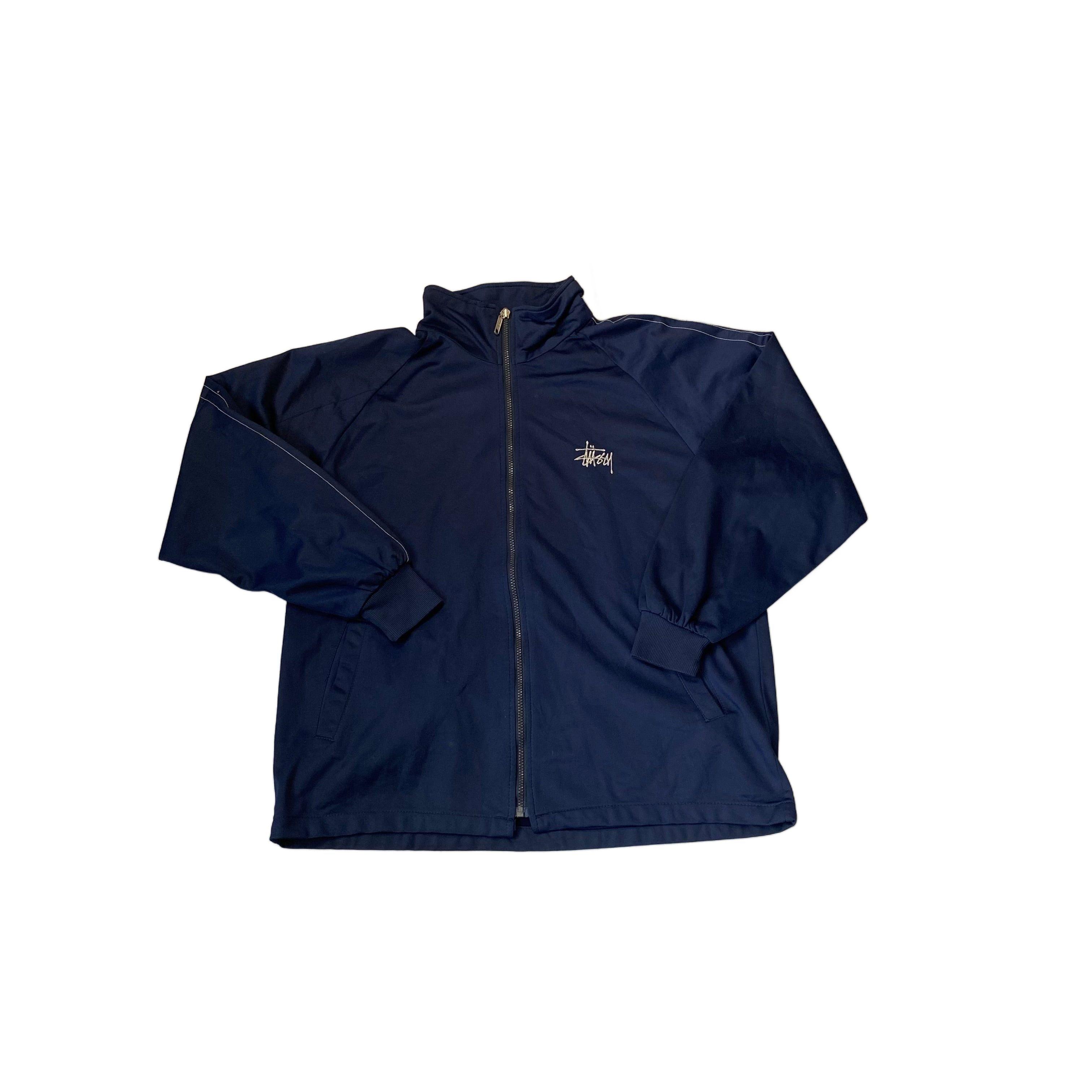 Navy Blue Stussy Jacket - XL
