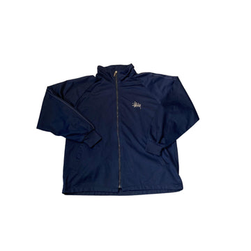 Navy Blue Stussy Jacket - XL