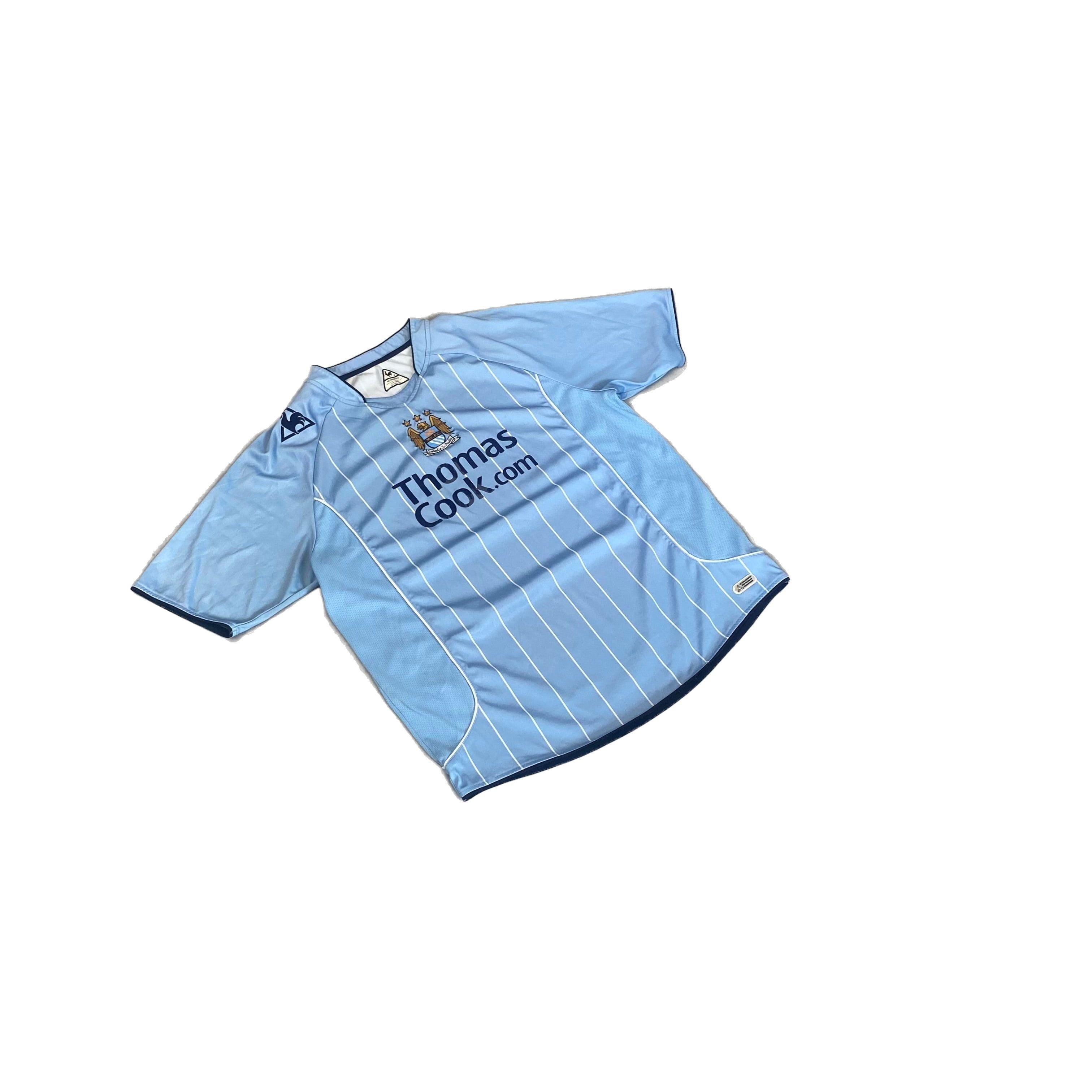 2007 - 08 Manchester City Home Shirt - XL