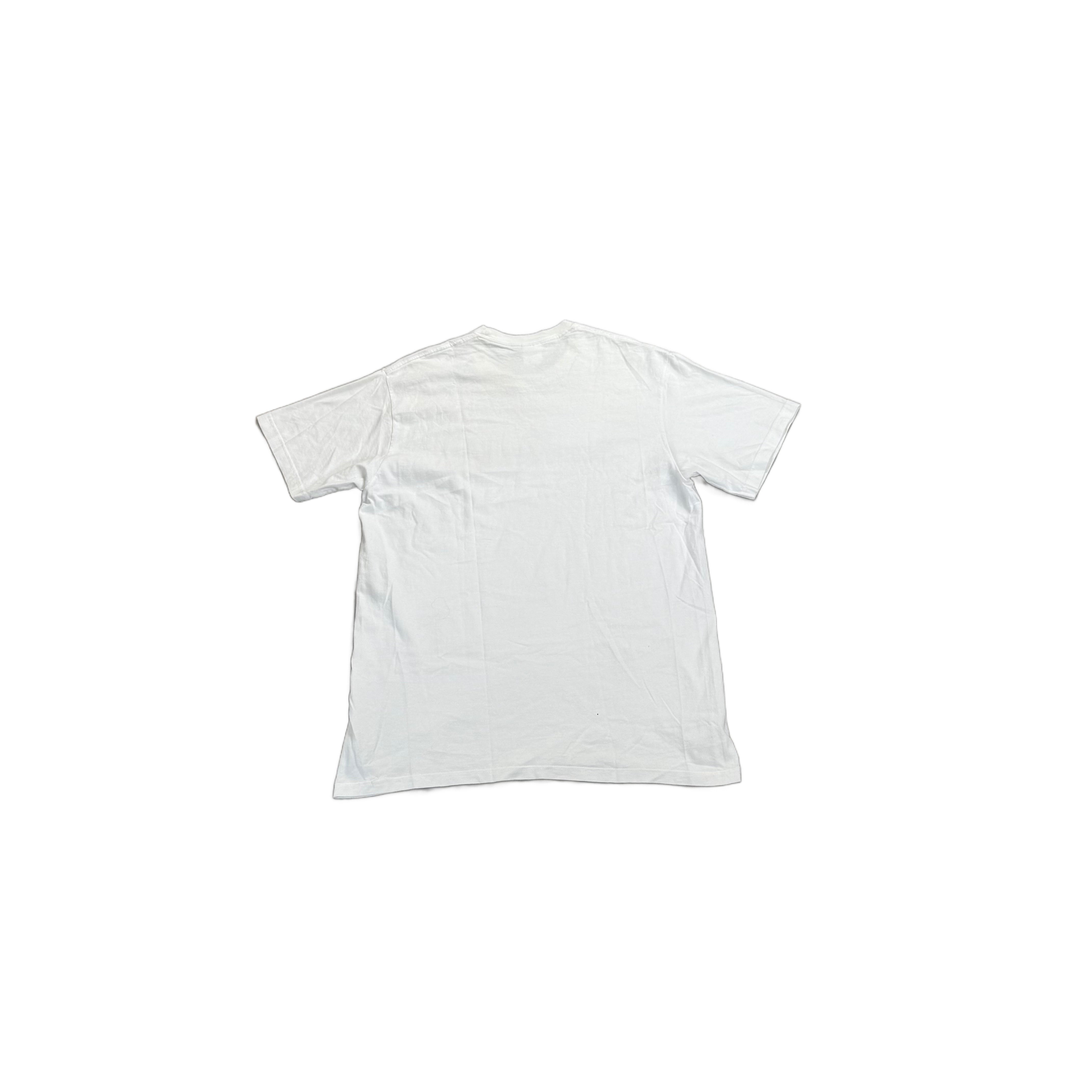 White Supreme Tee - L