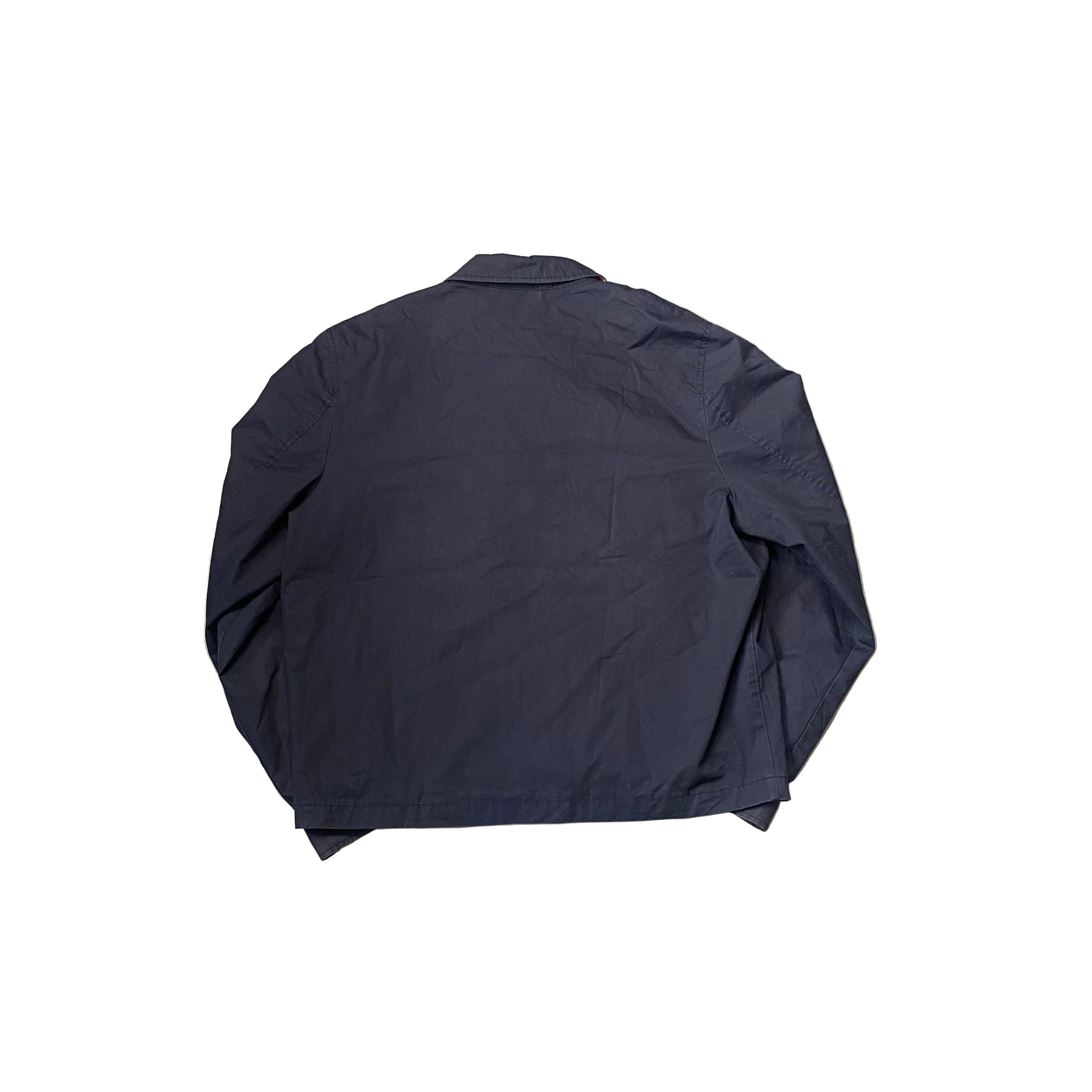 Vintage Navy Blue Burberry Harrington Jacket - XL