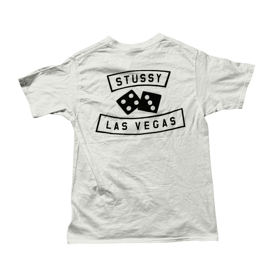 White Stussy Tee - M