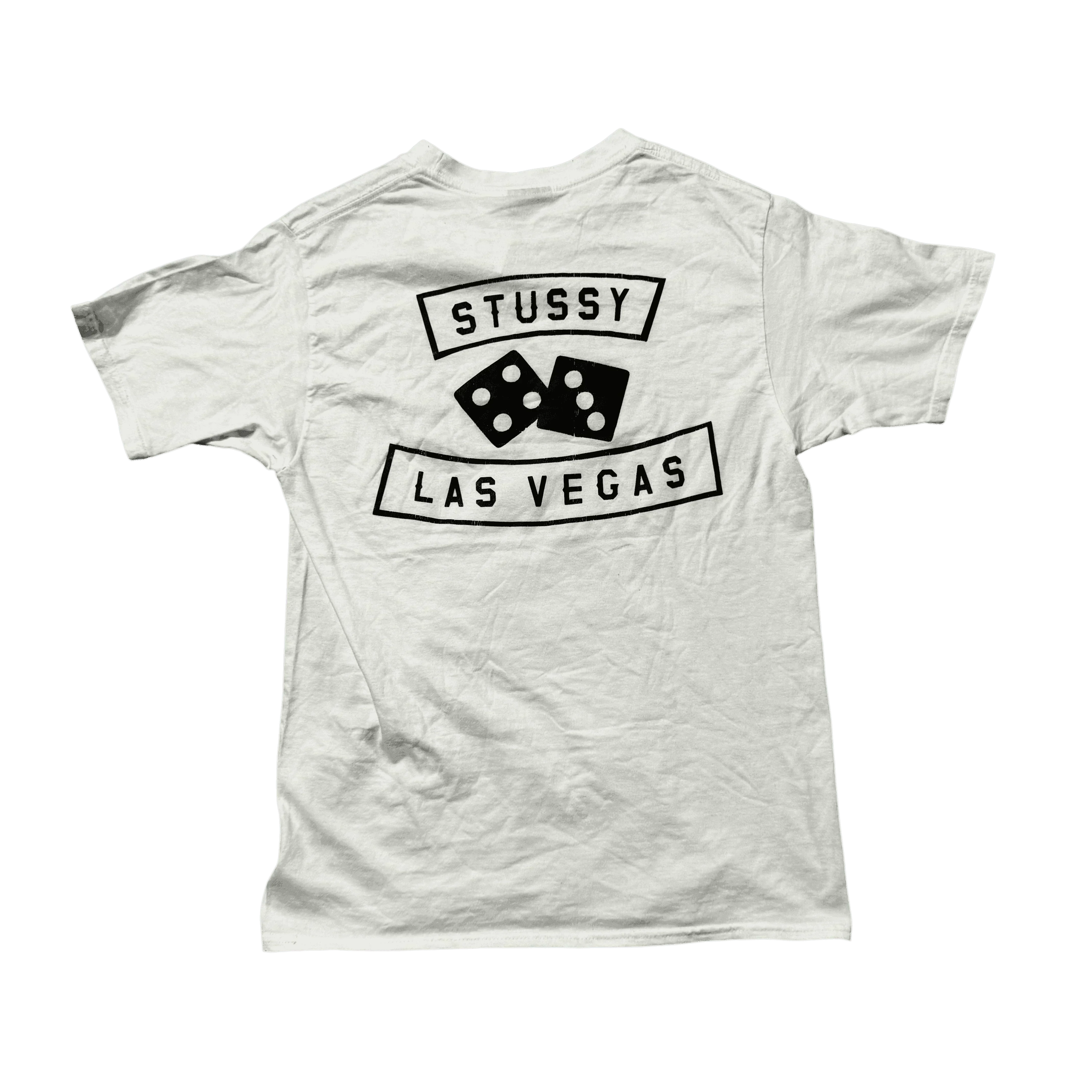White Stussy Tee - M