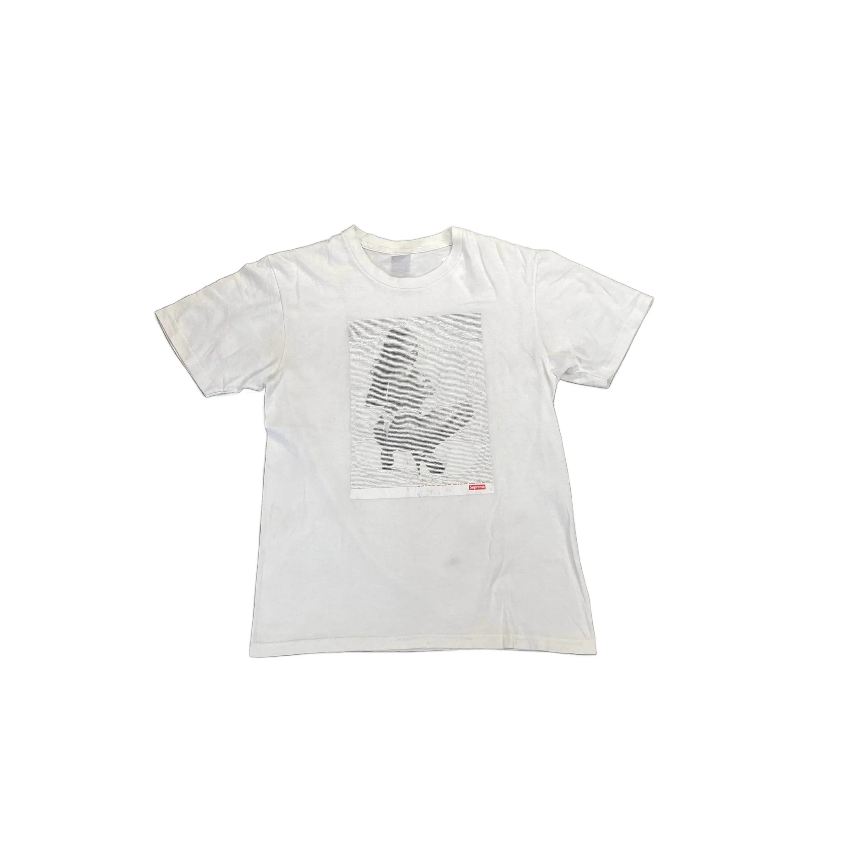 White Supreme Tee - M
