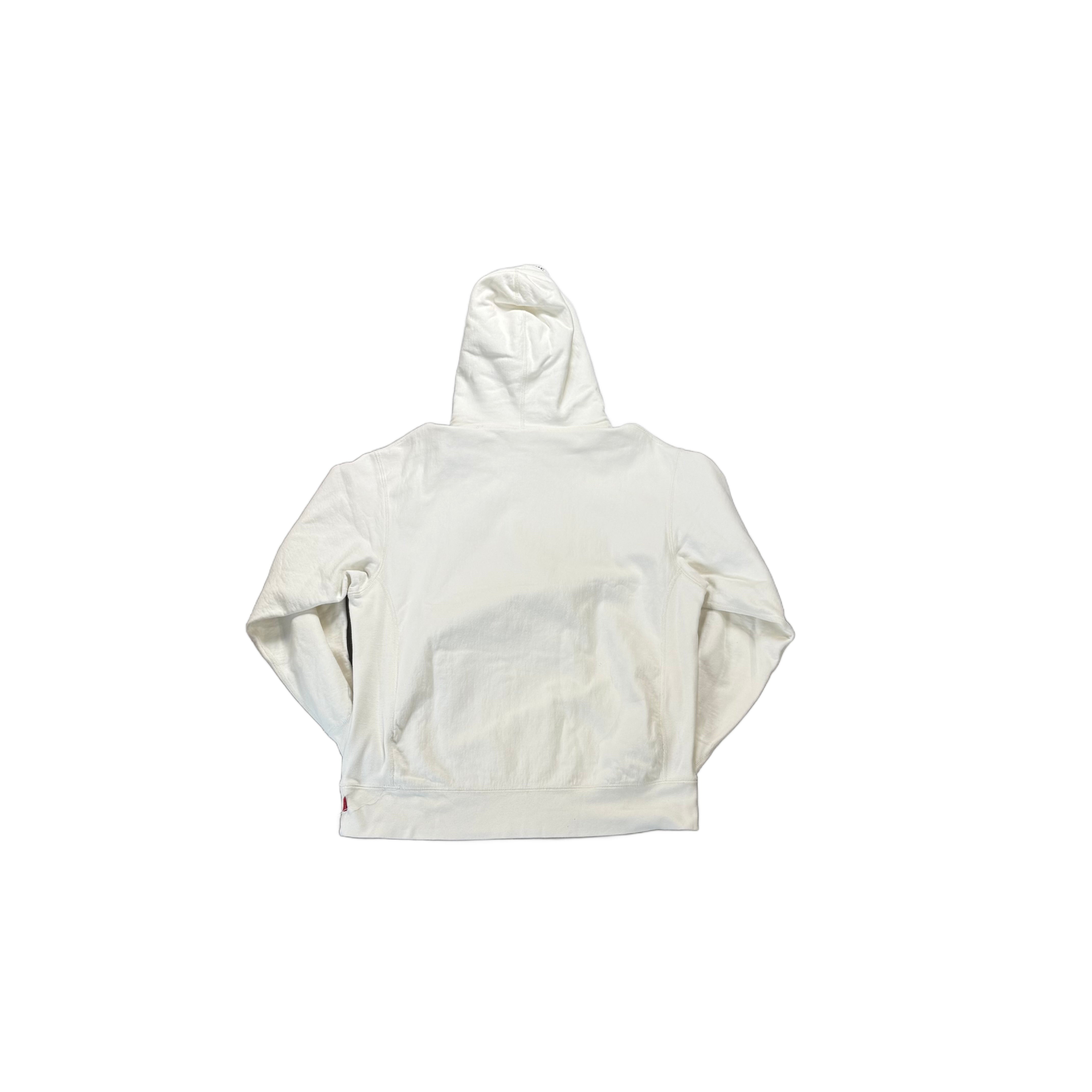 White Supreme Hoodie - M