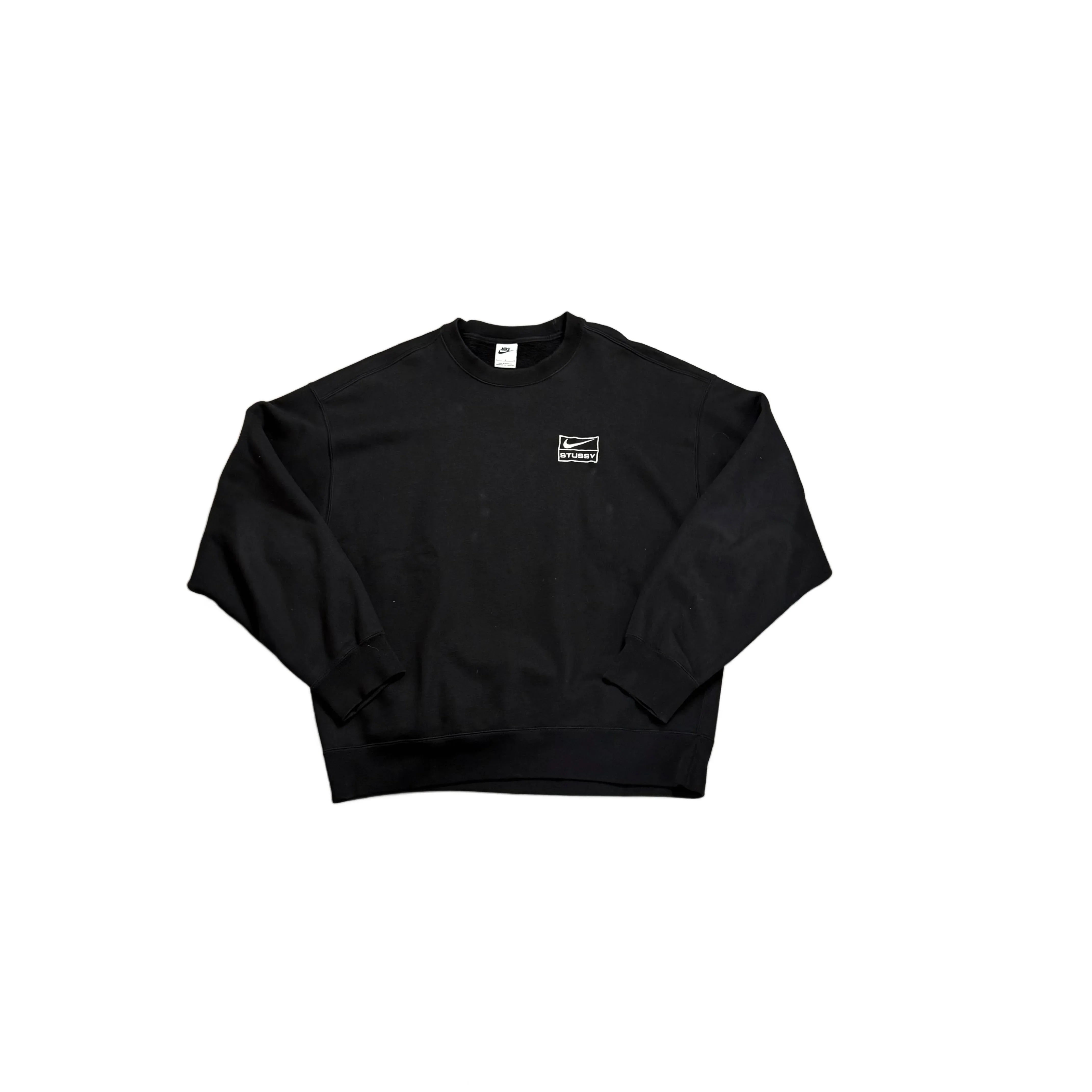 Black Nike x Stussy Sweatshirt - L