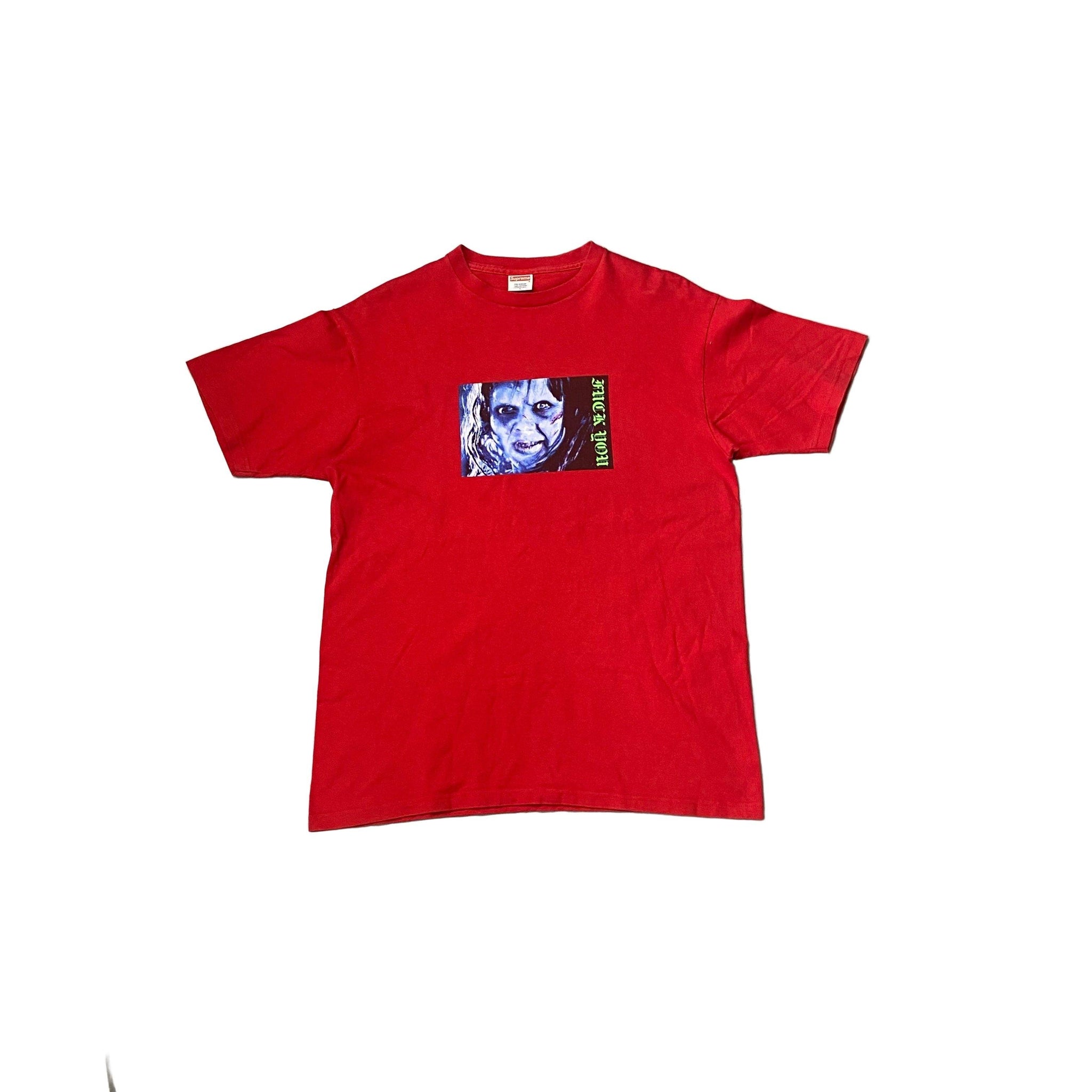 Red Supreme Exorcist Tee - L