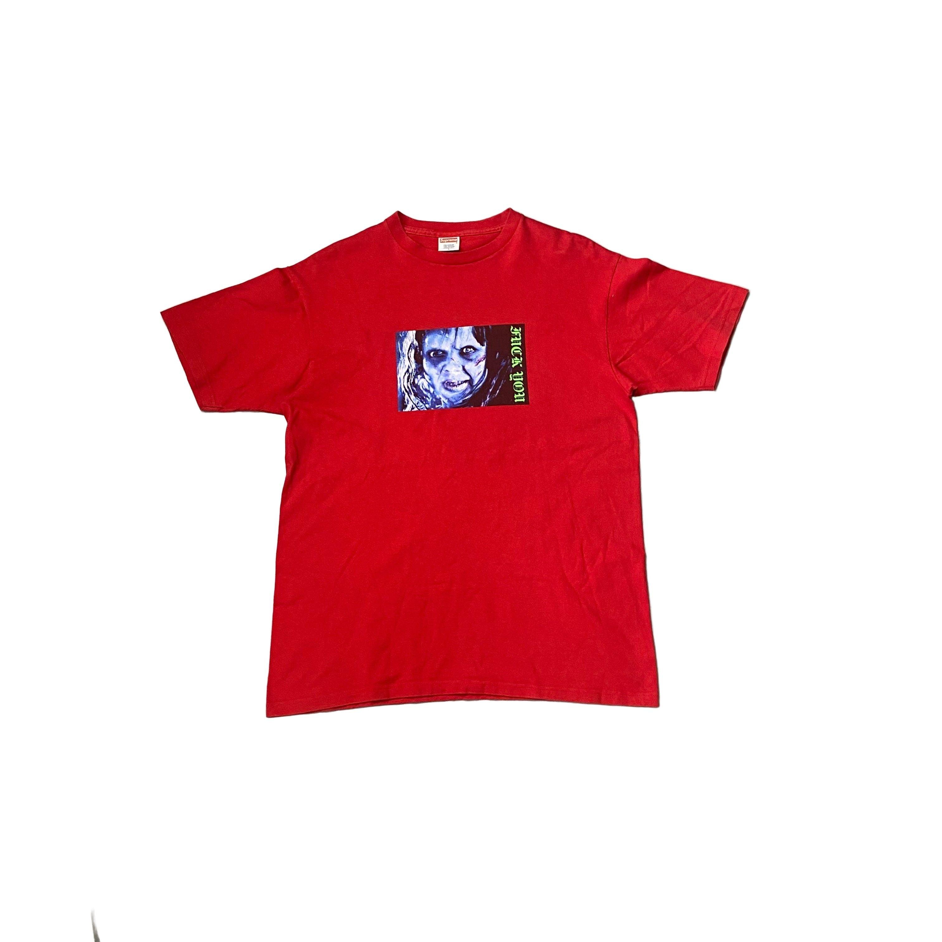 Red Supreme Exorcist Tee - L