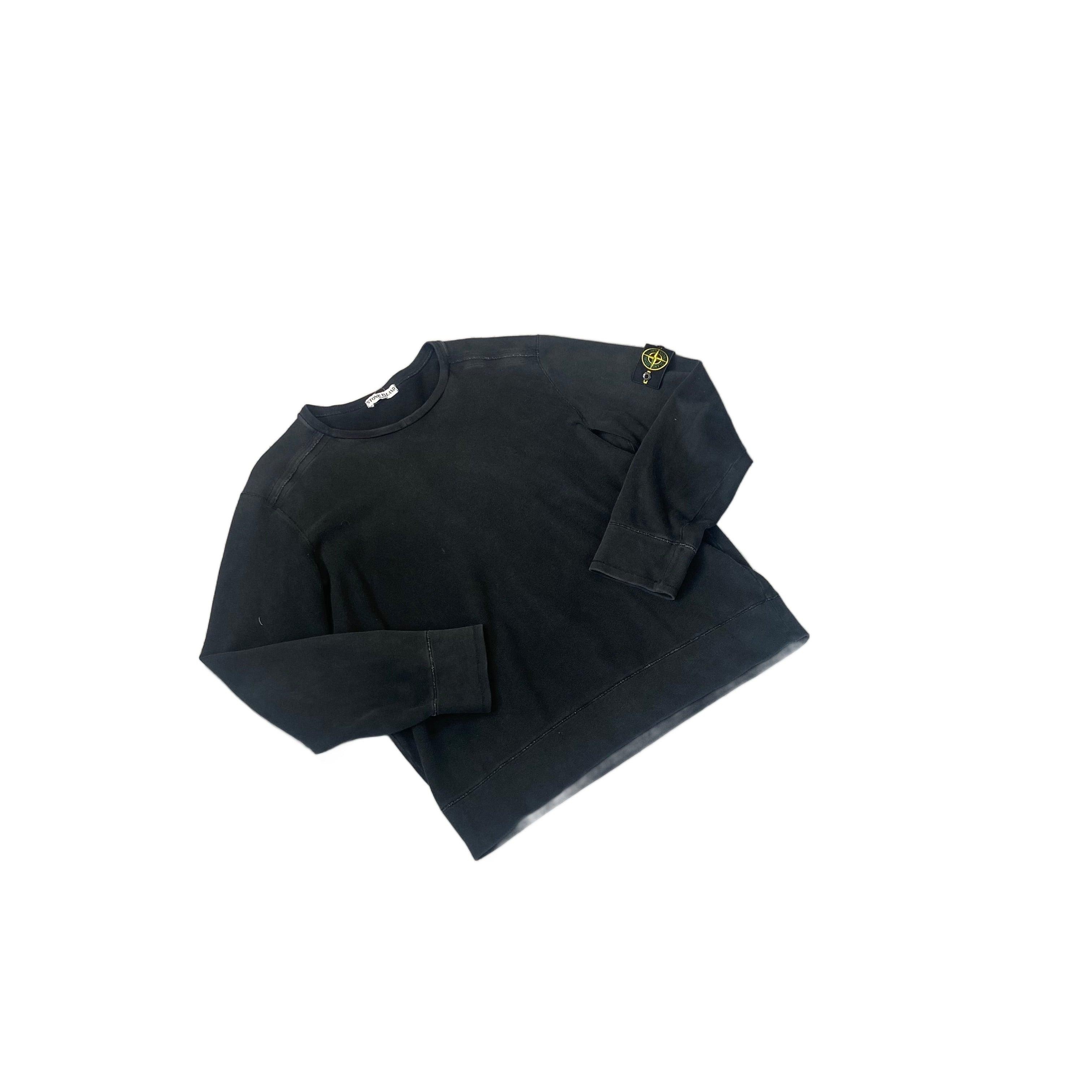 Black Stone Island Sweatshirt - XXL