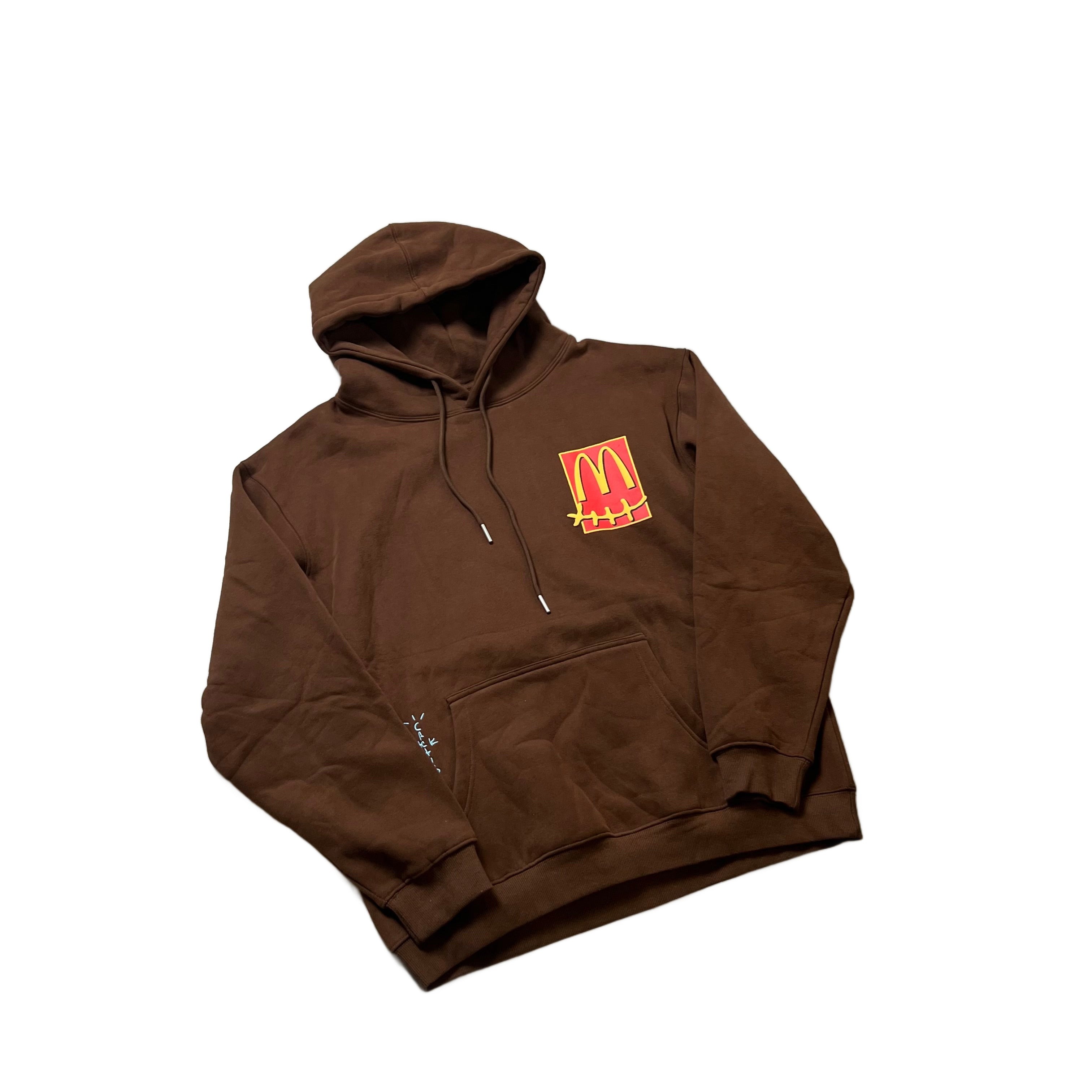 Brown Travis Scott Hoodie - M