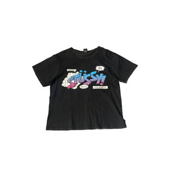 Black Stussy Tee - L