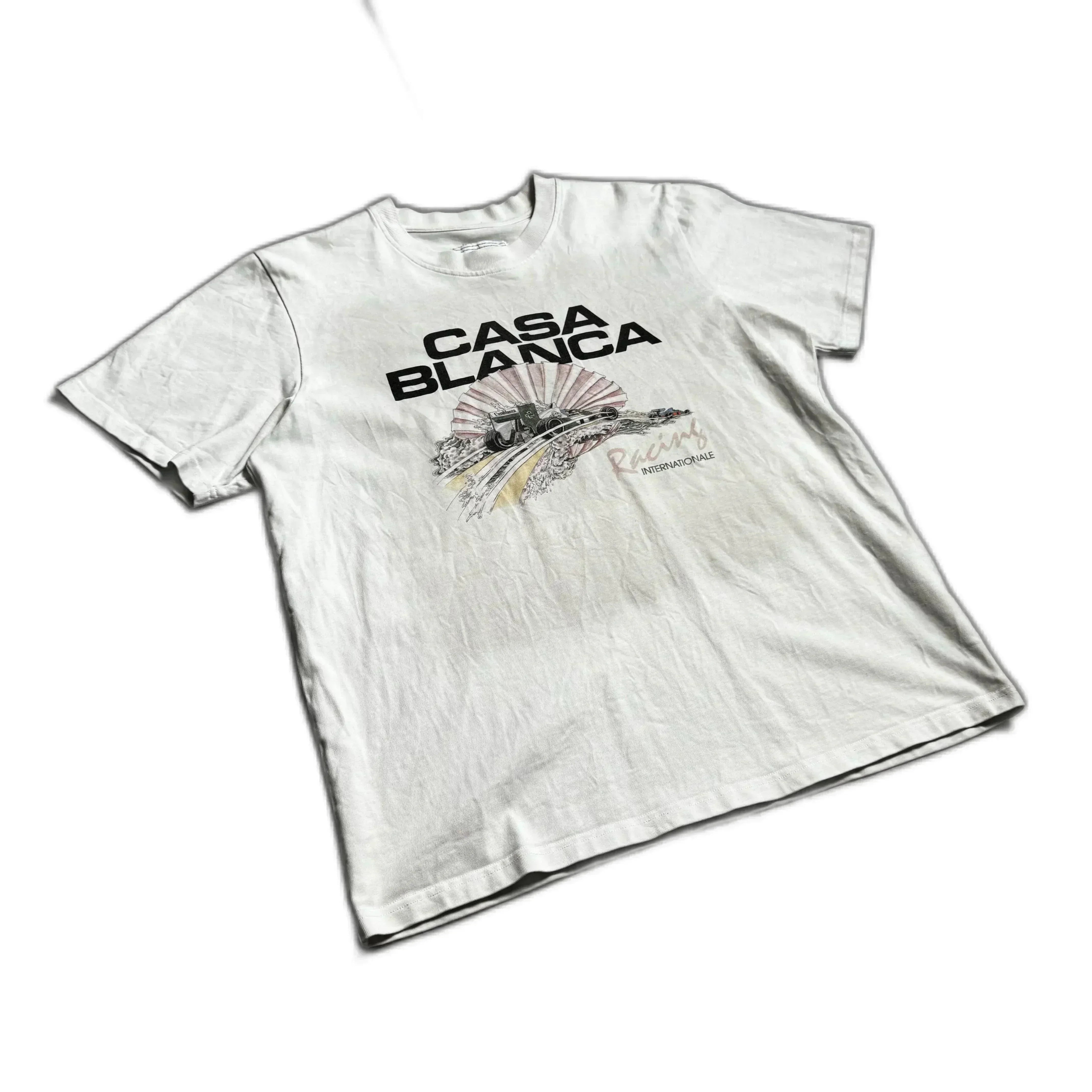 White Casablanca Tee - XL