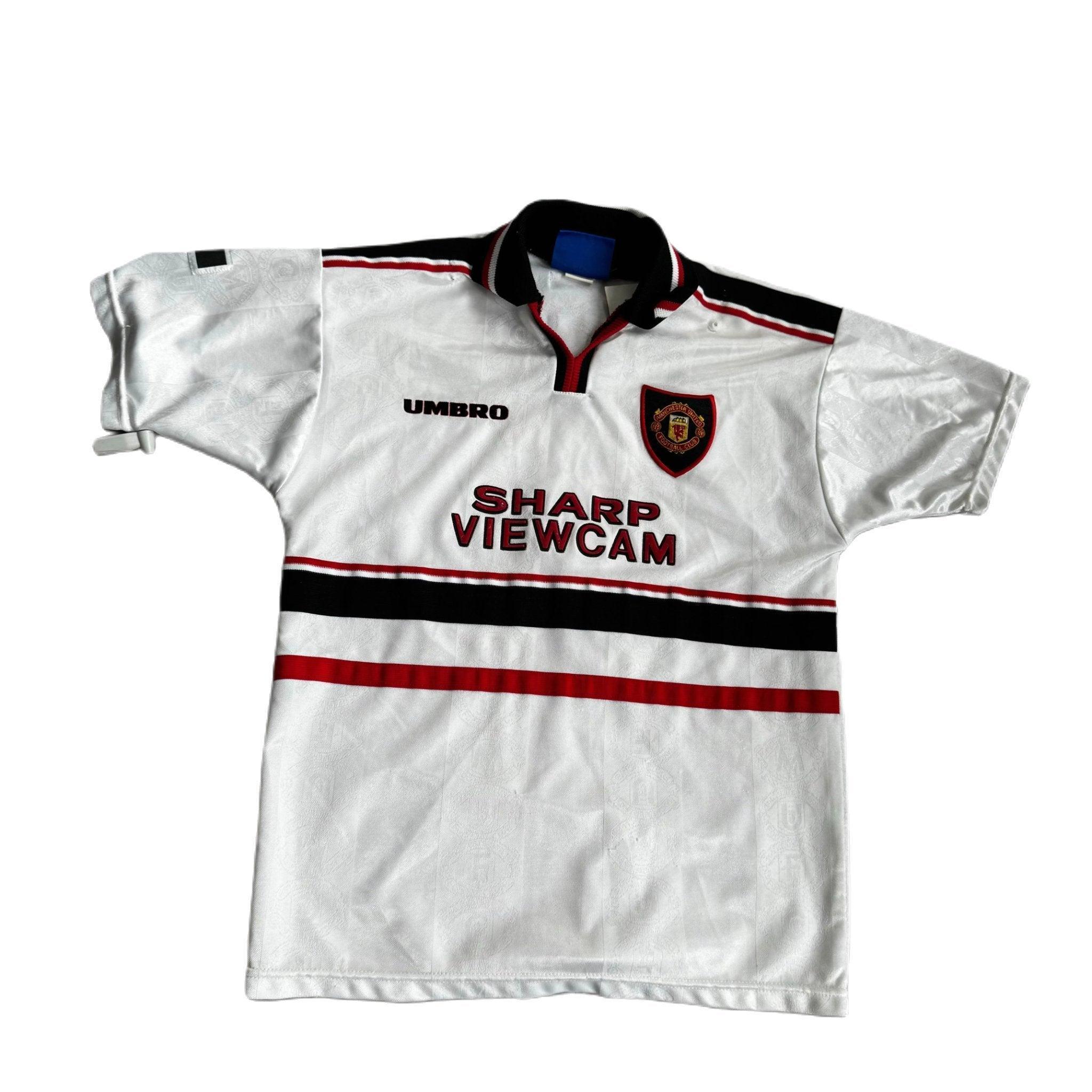 1997 - 98 Manchester United Away Shirt - Kids