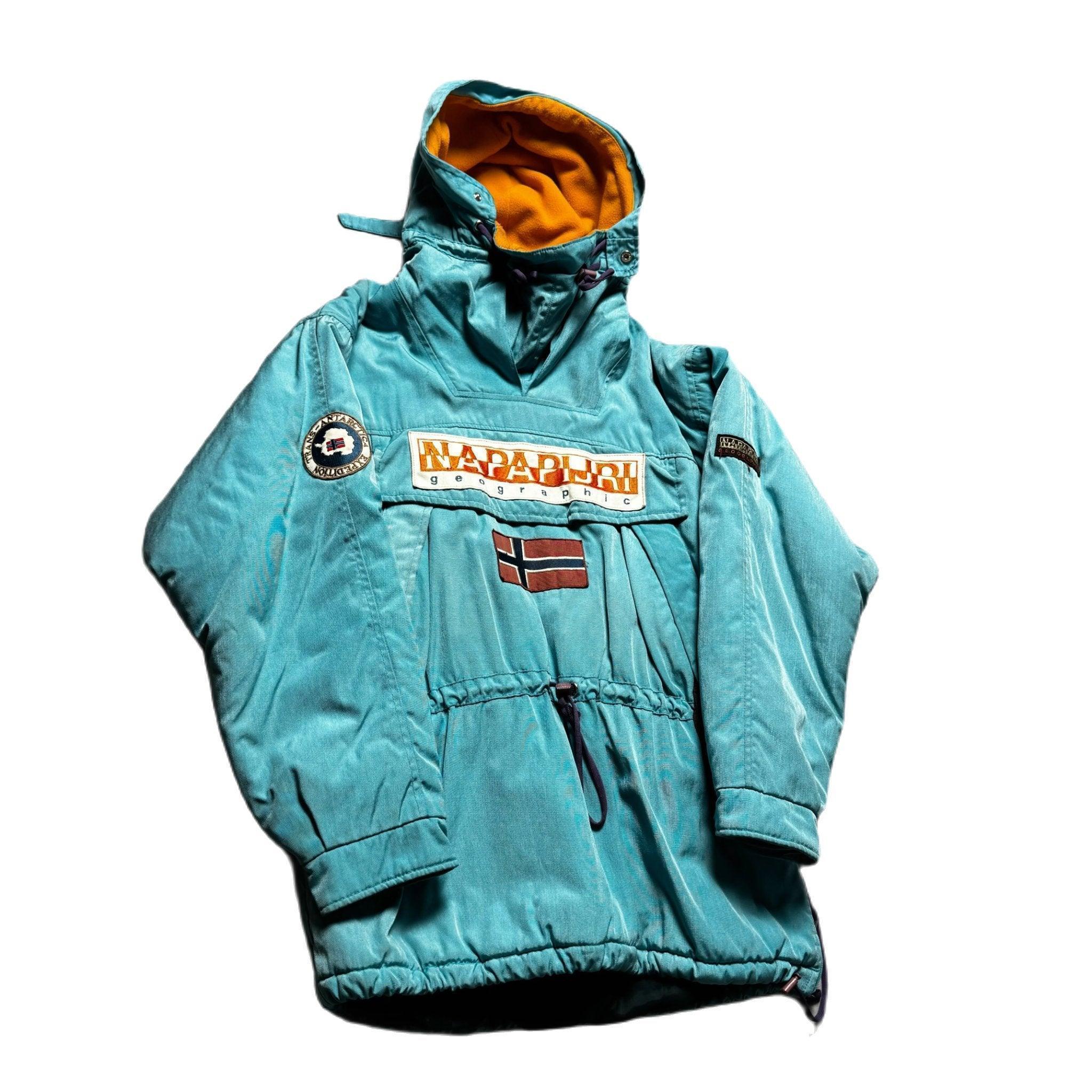 Blue Napapijri Pullover Jacket - L