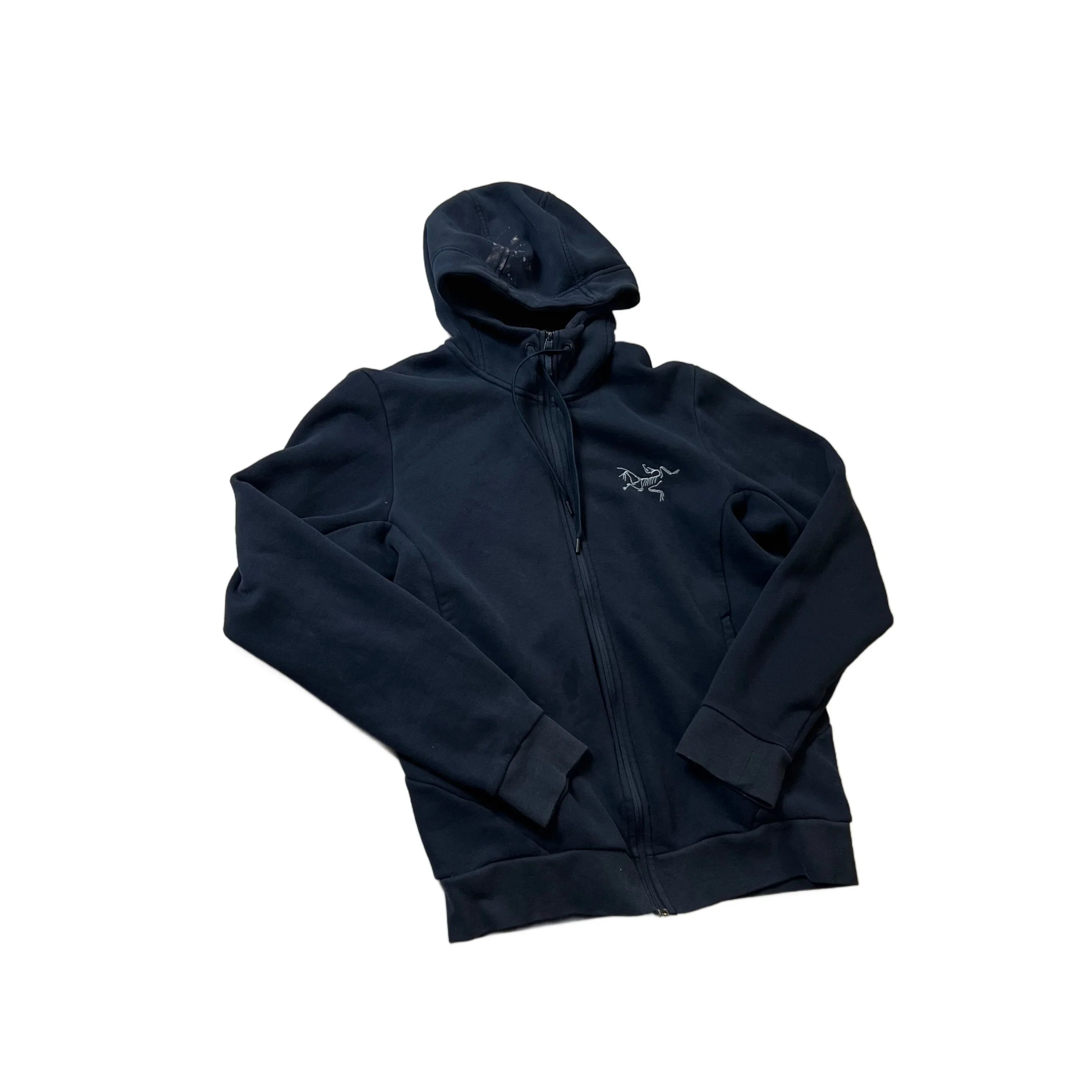 Navy Blue Arc'Teryx Zip Up Hoodie - S