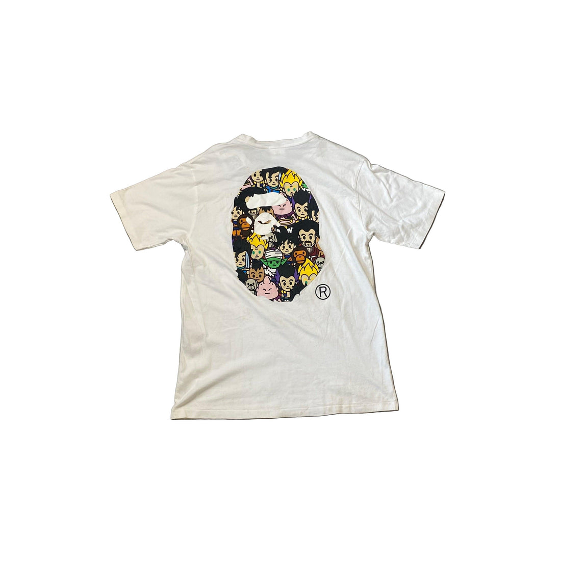 White A Bathing Ape (BAPE) x Dragonball Z - L