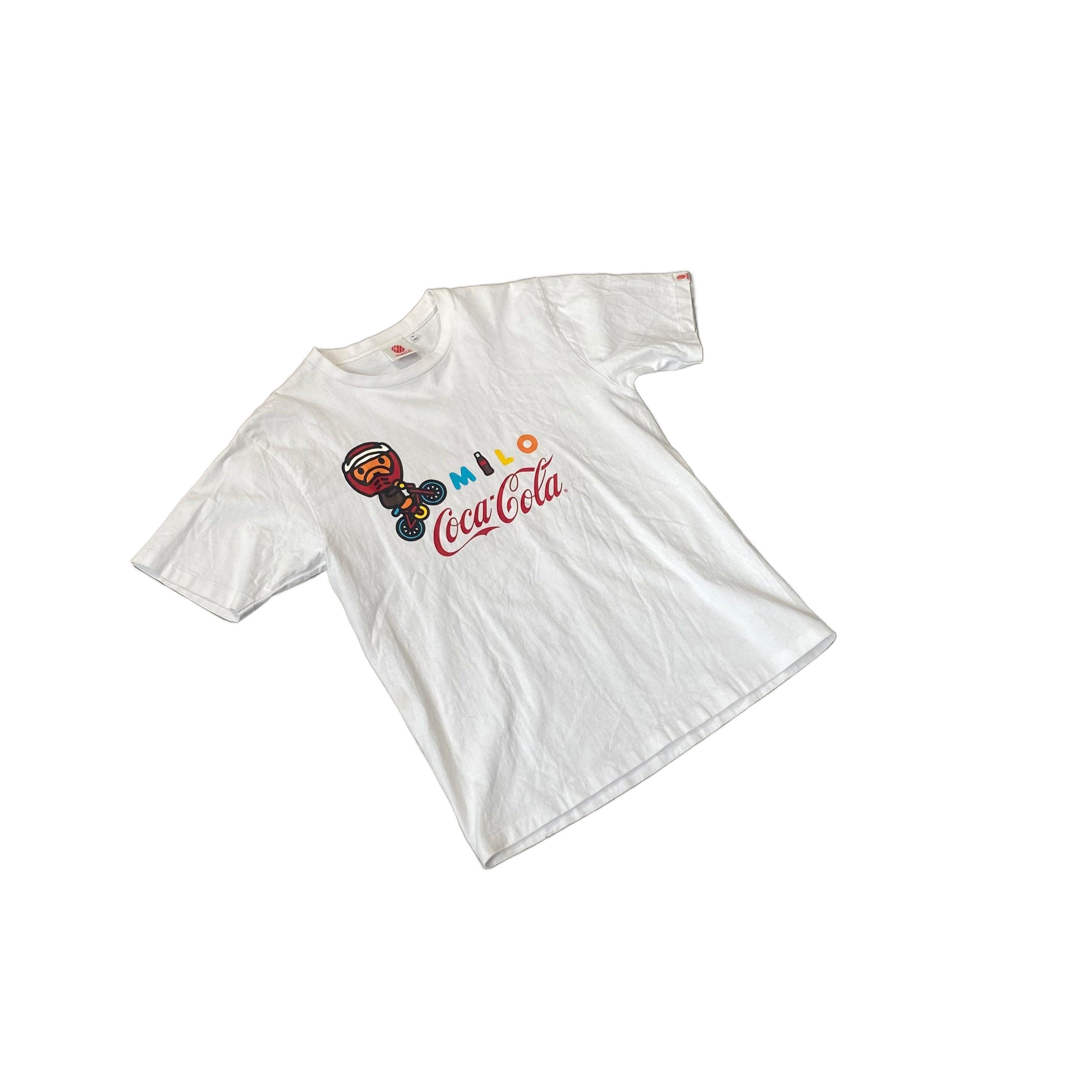 White A Bathing Ape (BAPE) x Coca-Cola Tee - M
