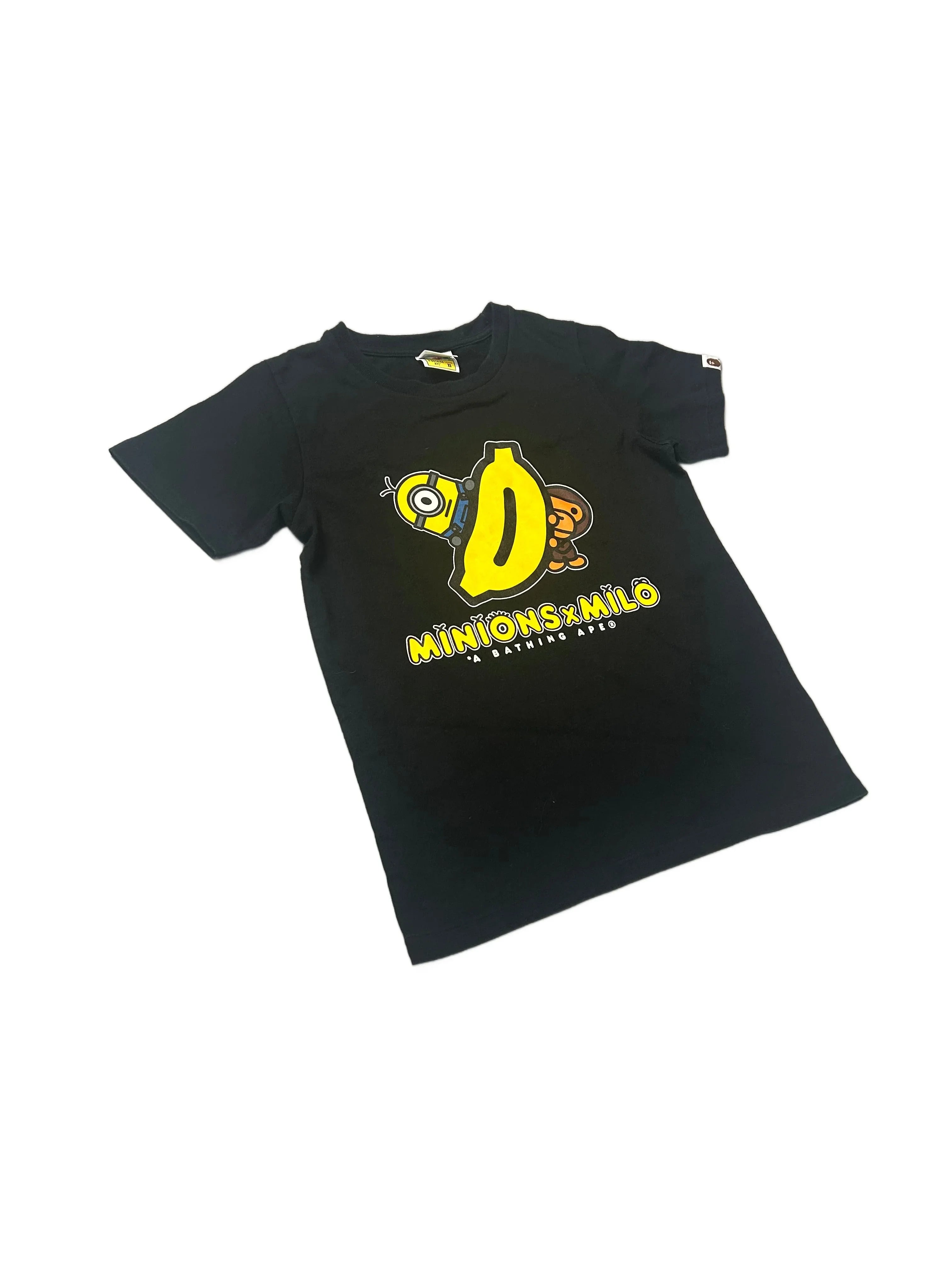 Black A Bathing Ape (BAPE) x Minions Tee - XS