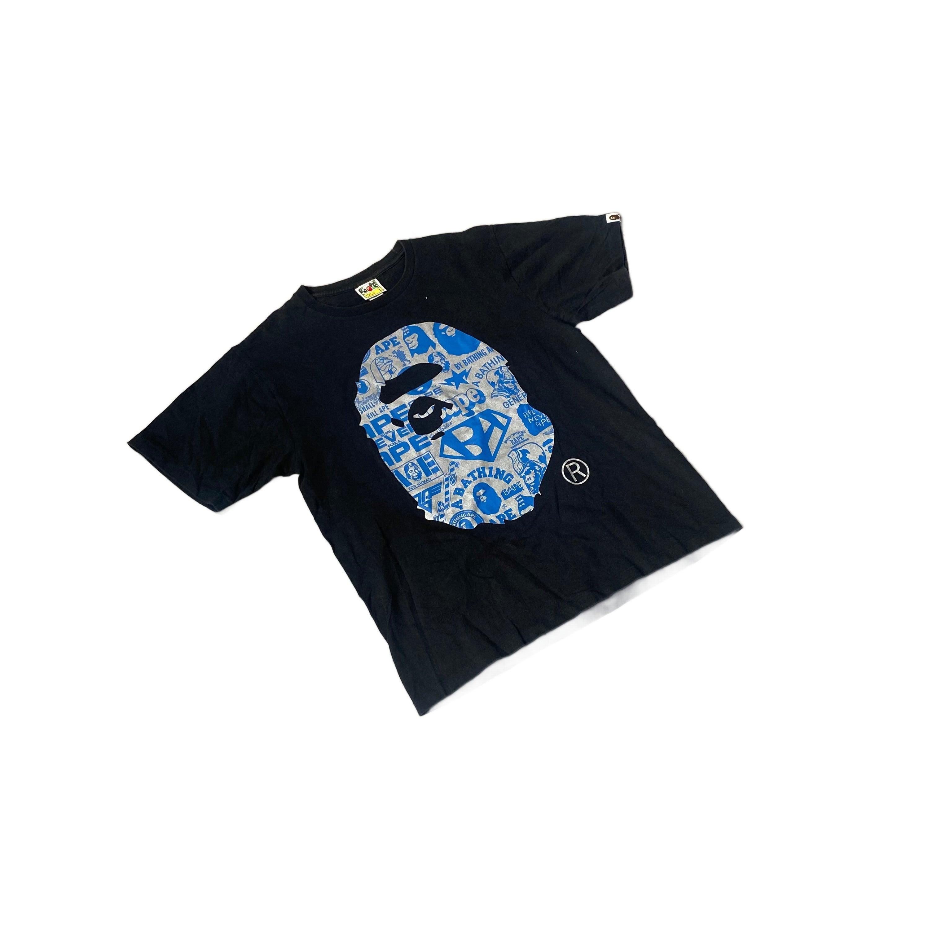 Black A Bathing Ape (BAPE) Tee - L