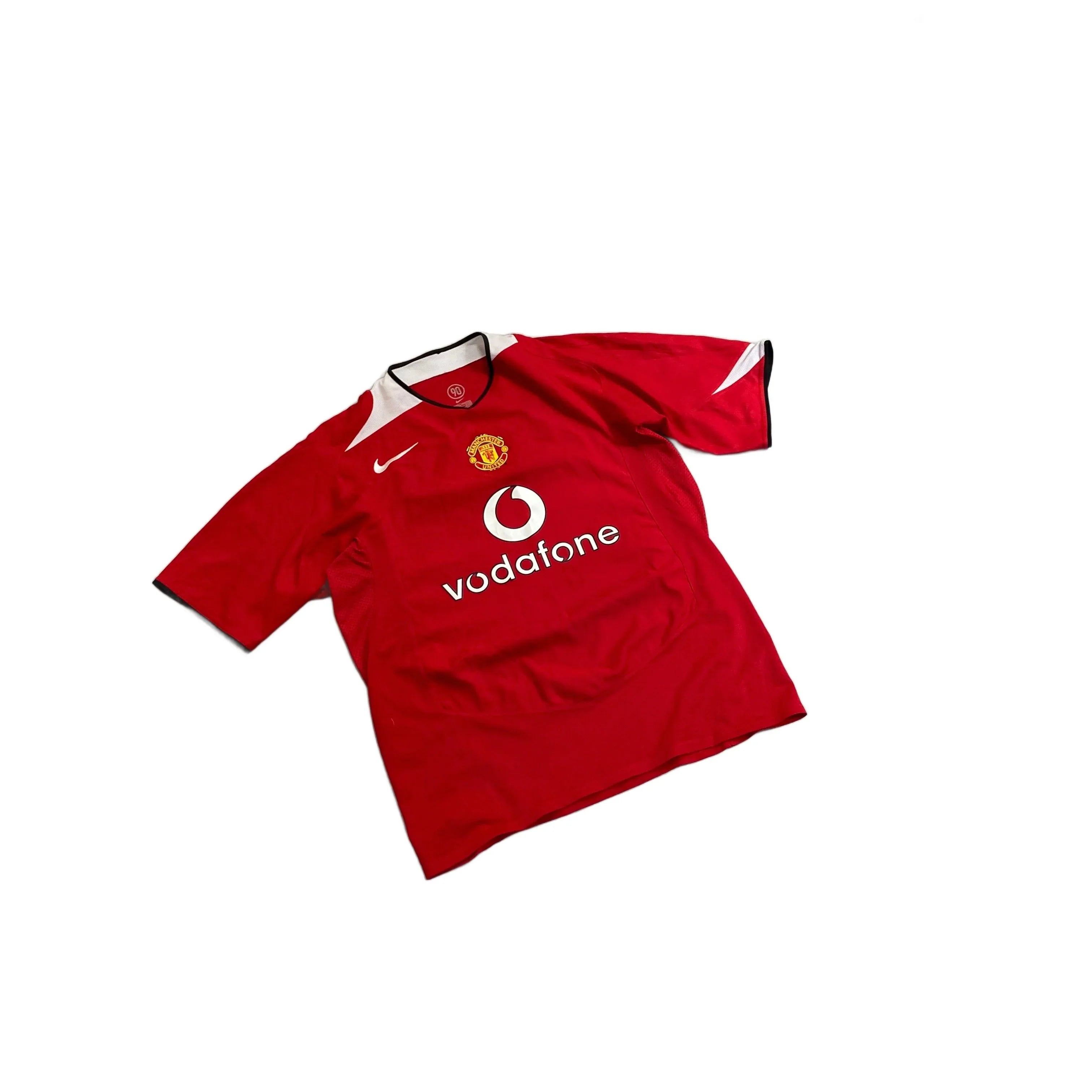 2004 - 06 Manchester United Home Shirt - L