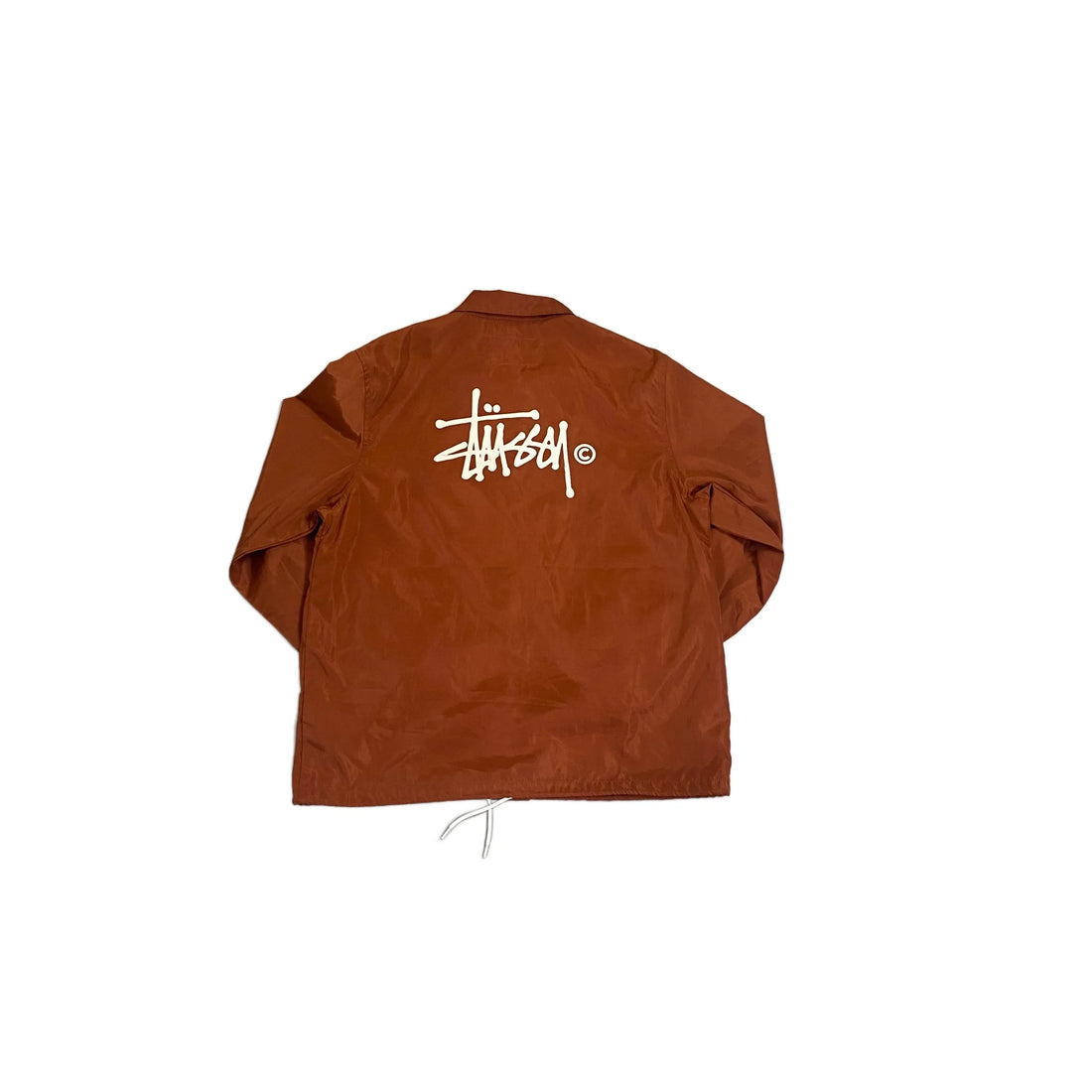 Orange Stussy Jacket - M