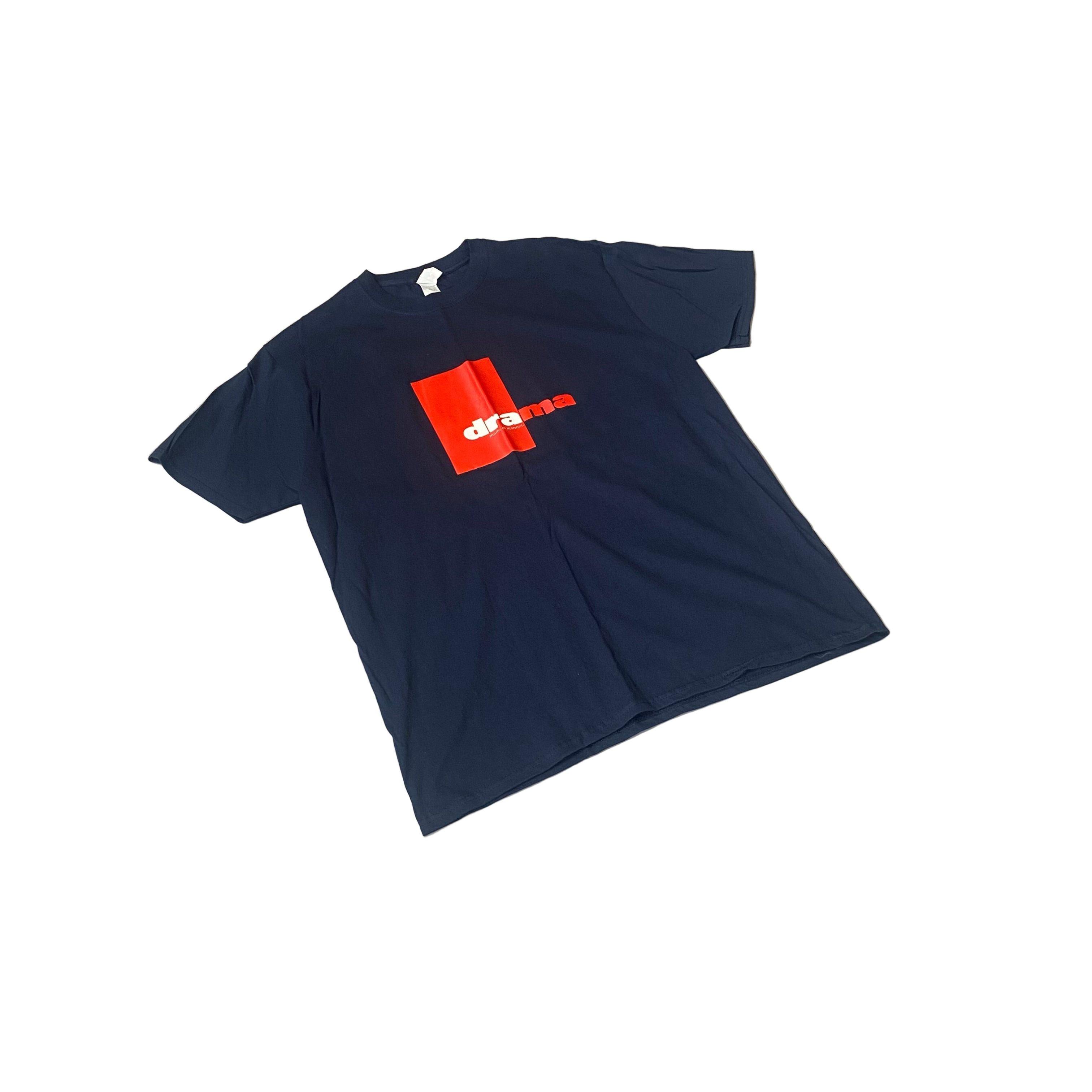 Navy Blue Drama Call Tee - L