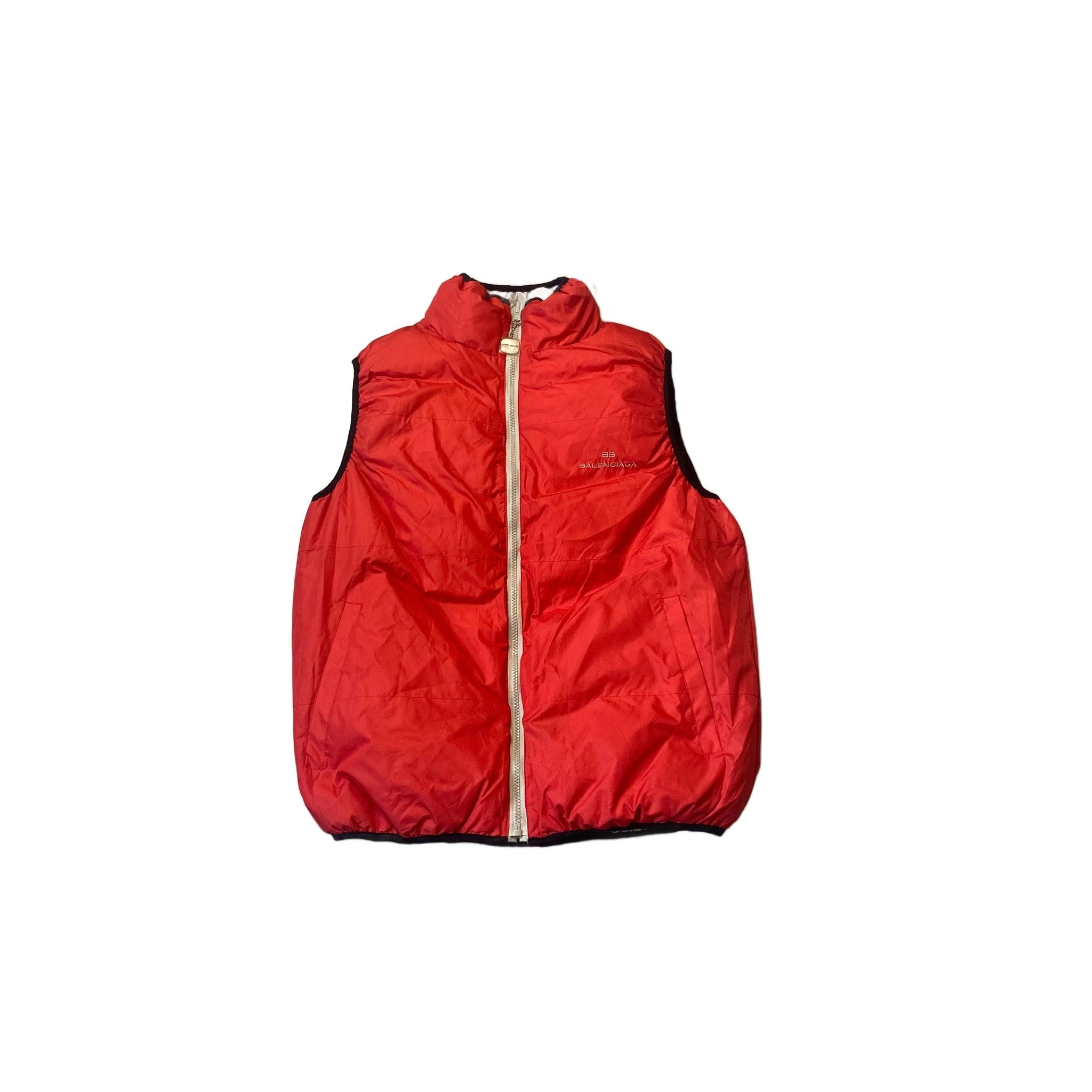 Vintage Balenciaga Reversible Puffer Gilet - M