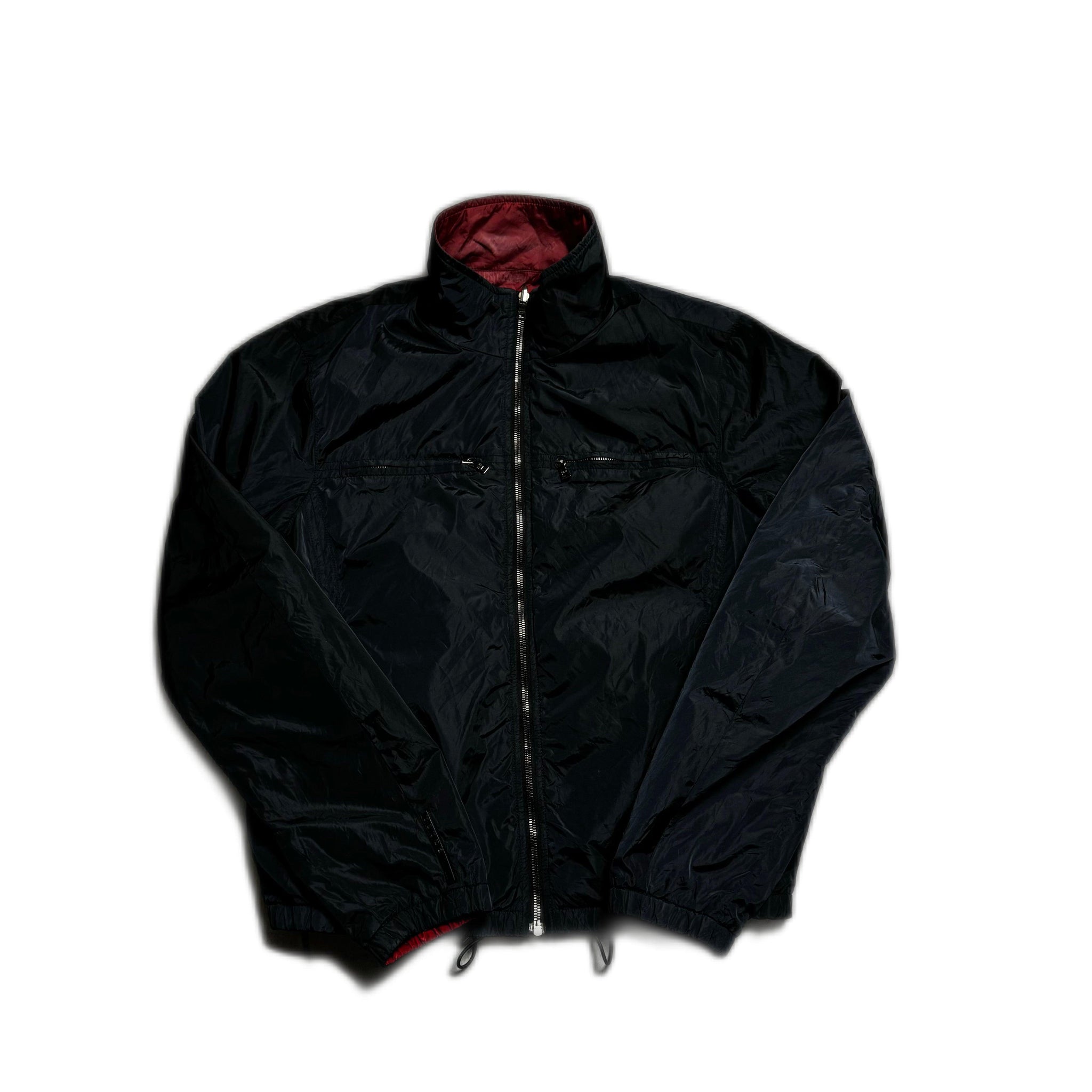 Black + Red Prada Black Label Reversible Jacket - M
