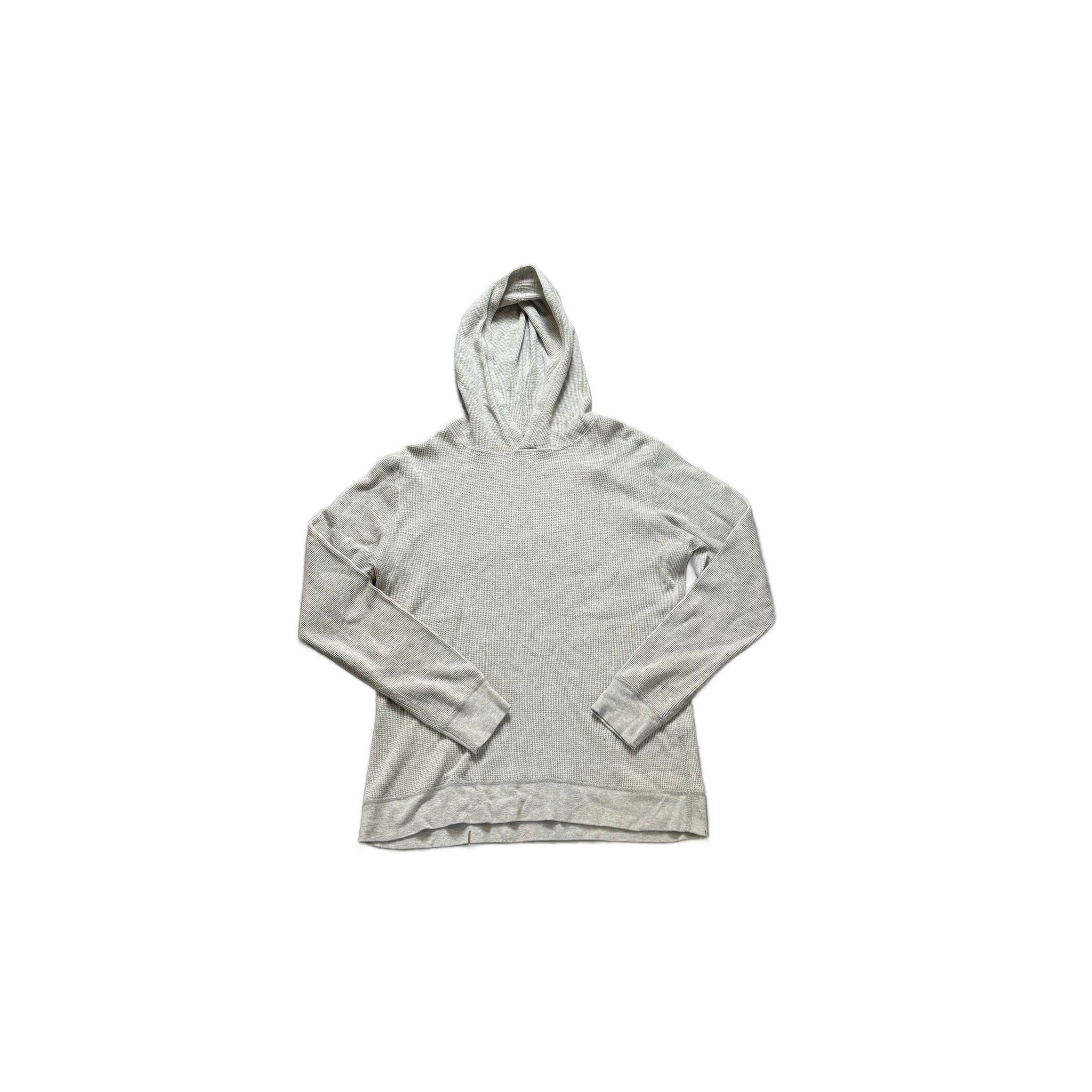 Grey Supreme Waffle Hoodie - S