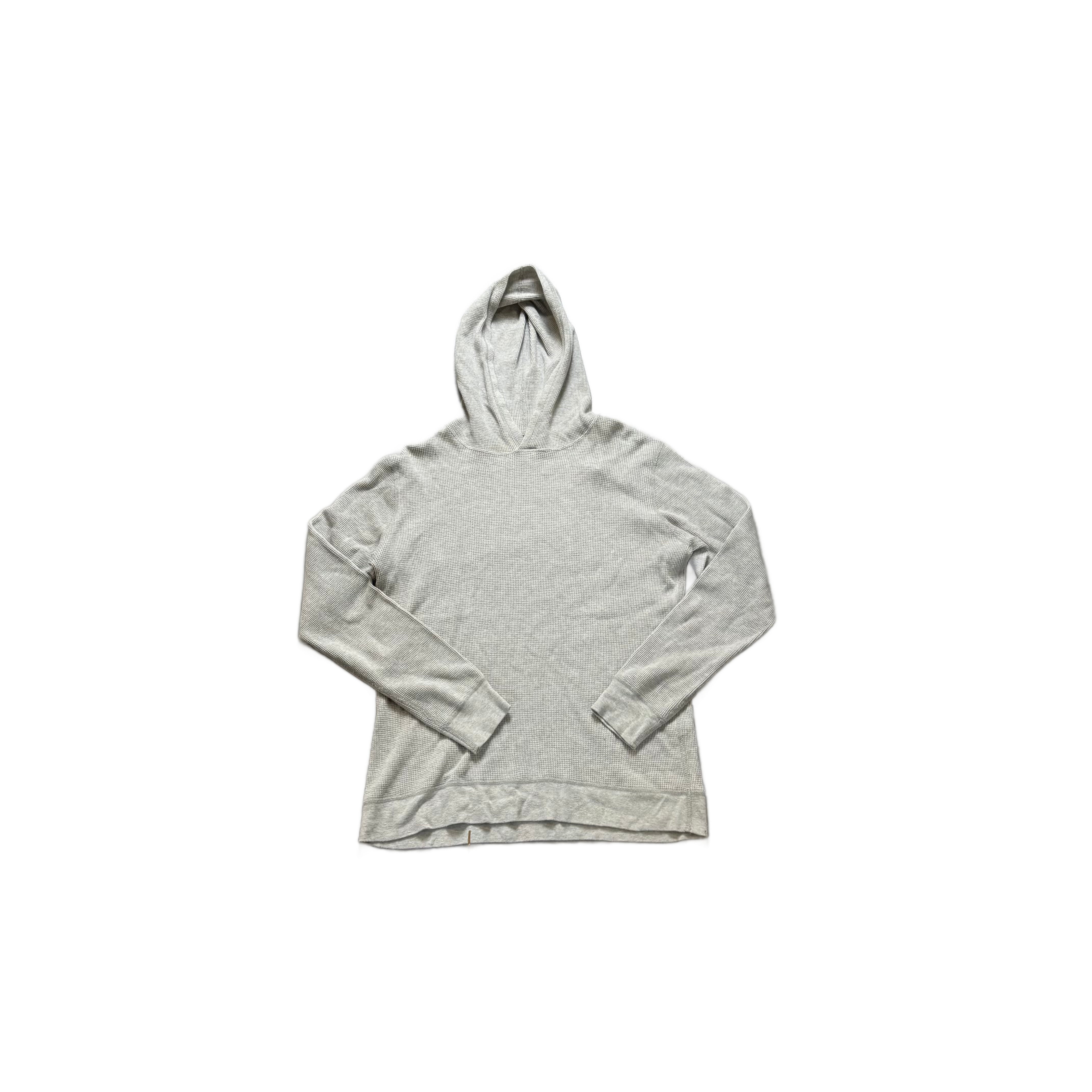 Grey Supreme Waffle Hoodie - S