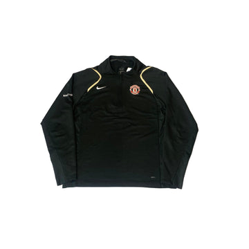 Black Manchester United Jacket - L
