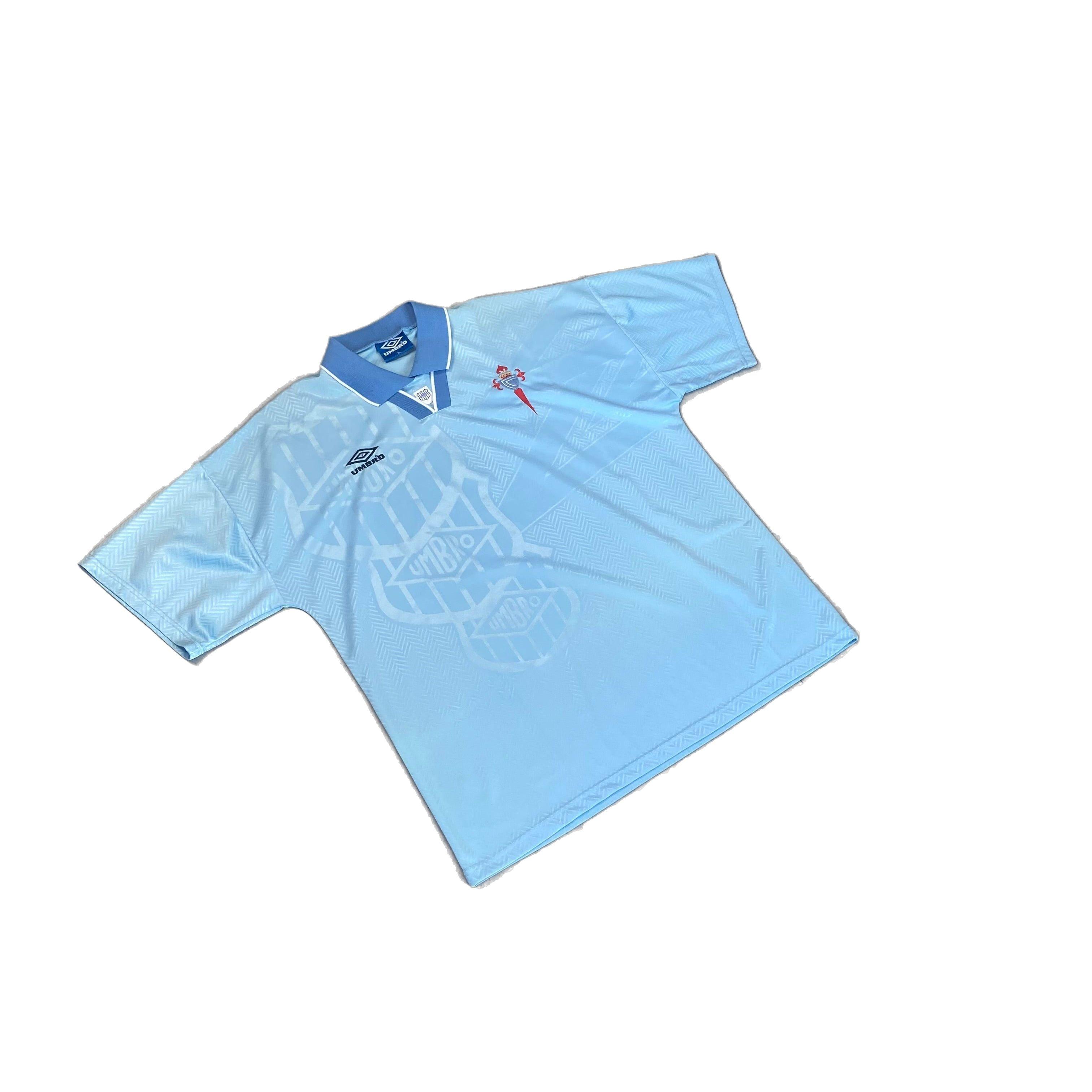 1993 - 95 Celta Vigo Home Shirt - XL