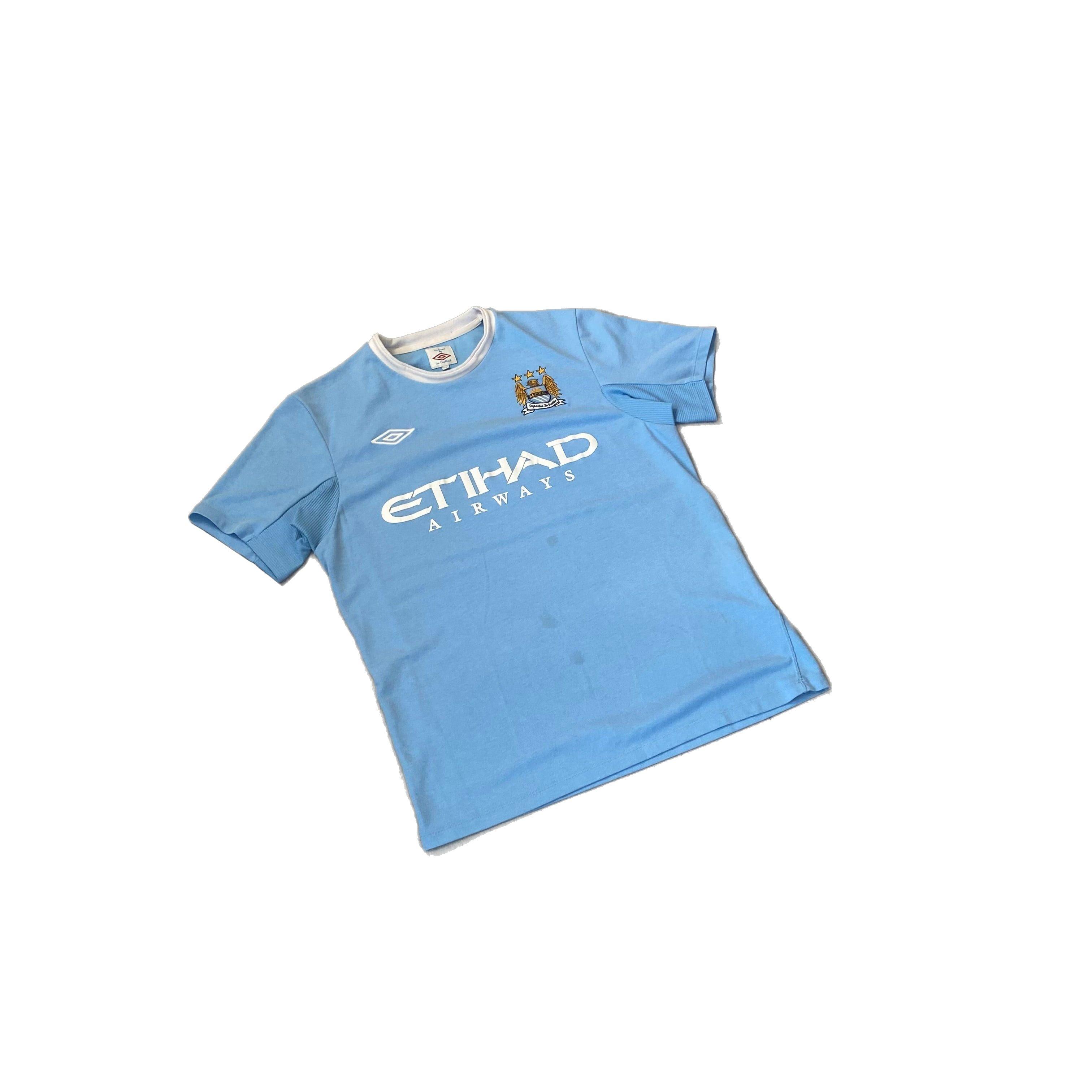2009 - 10 Manchester City Home Shirt - L