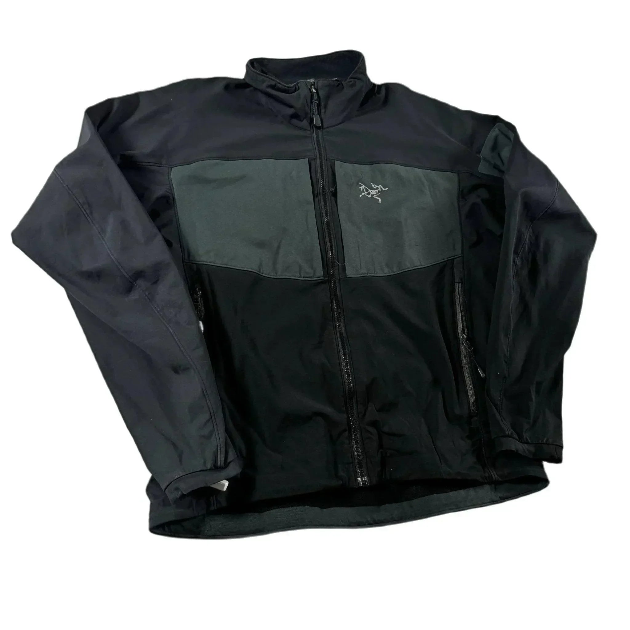 Black + Grey Arc’Teryx Jacket - L