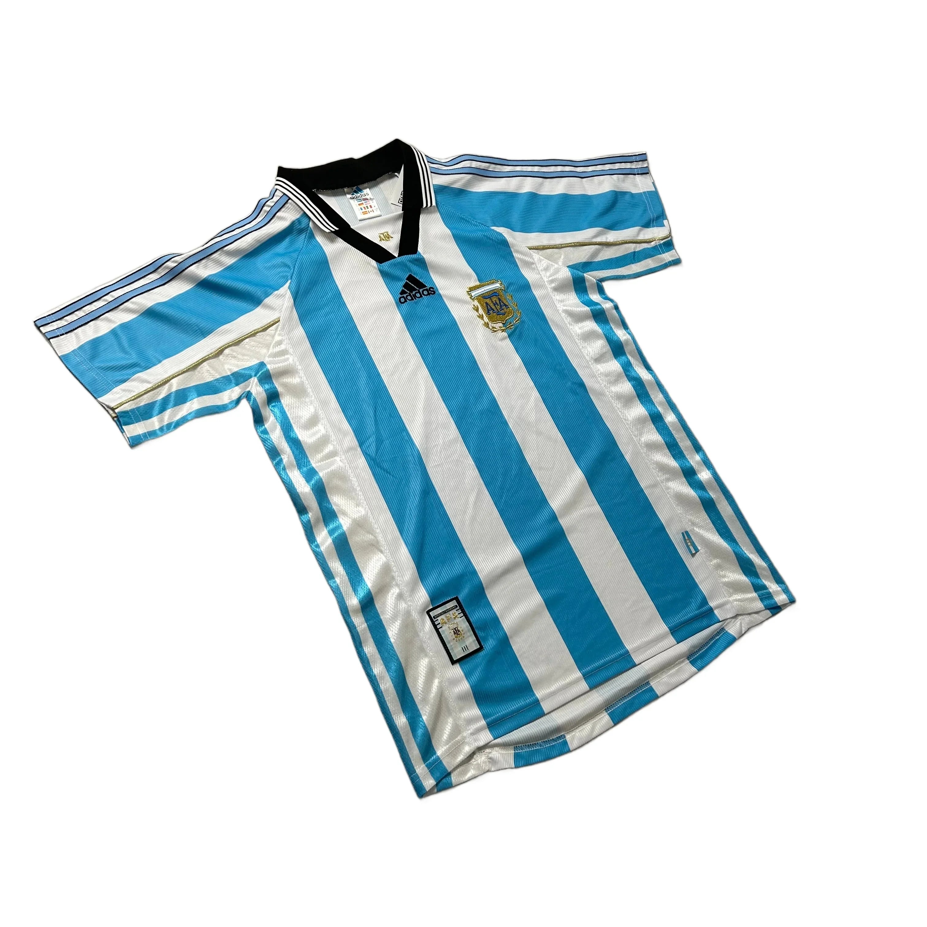 1998 - 99 Argentina Home Shirt - M